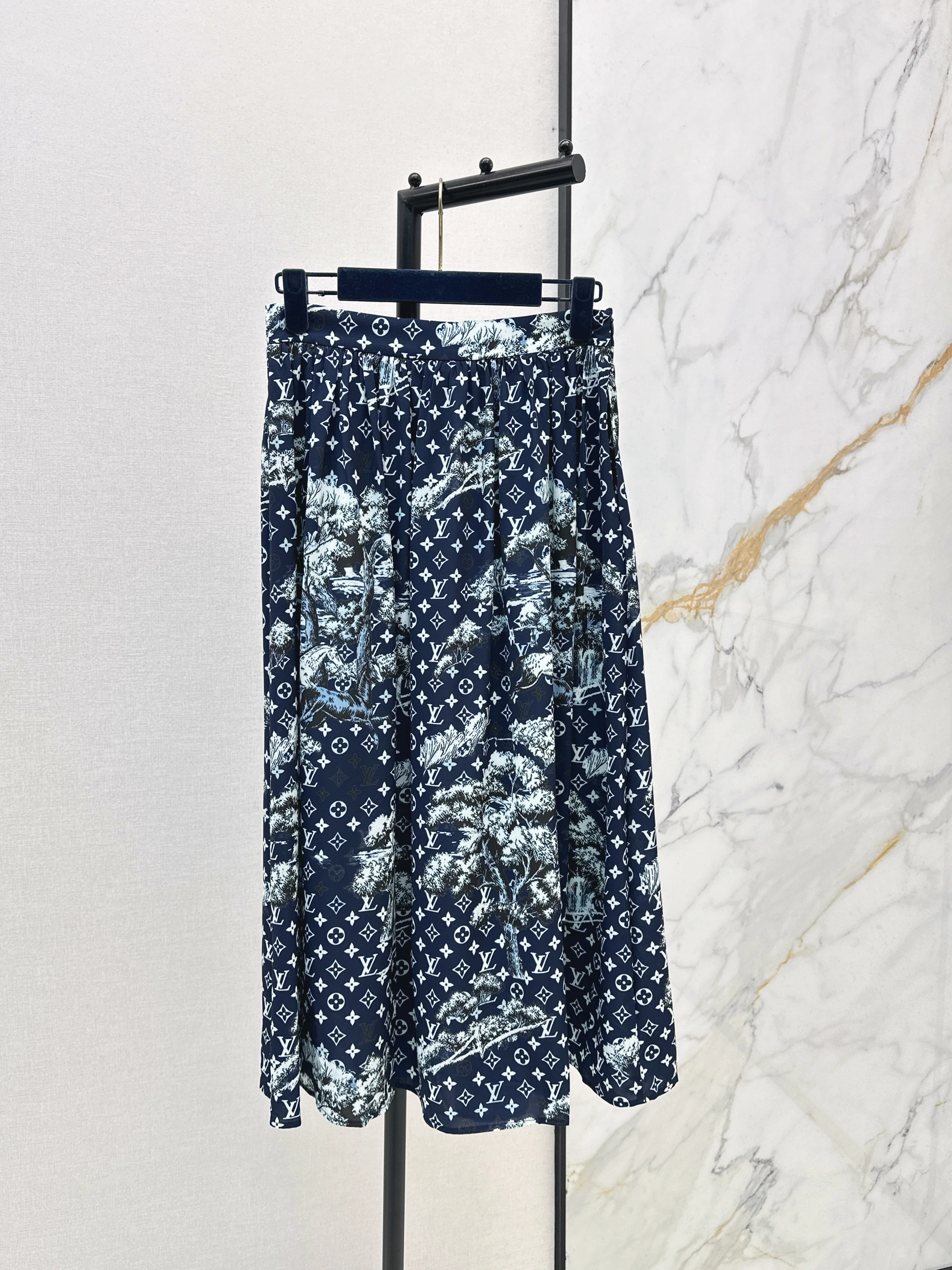 Louis 26ss print skirts