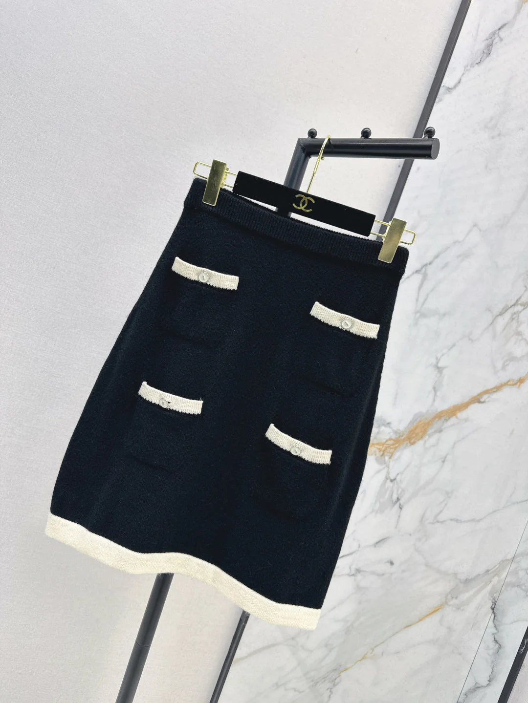 chan 25ss knit skirt