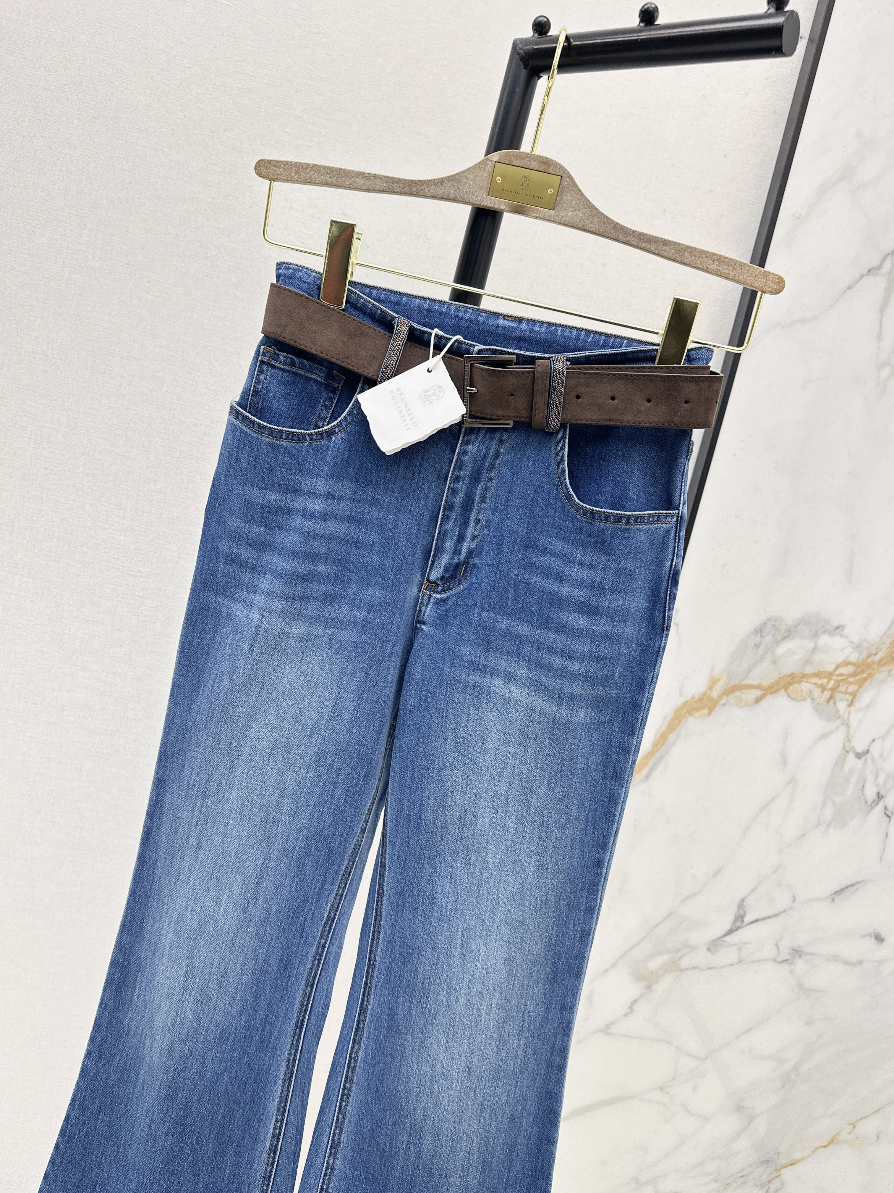 Brun 26ss flared jeans