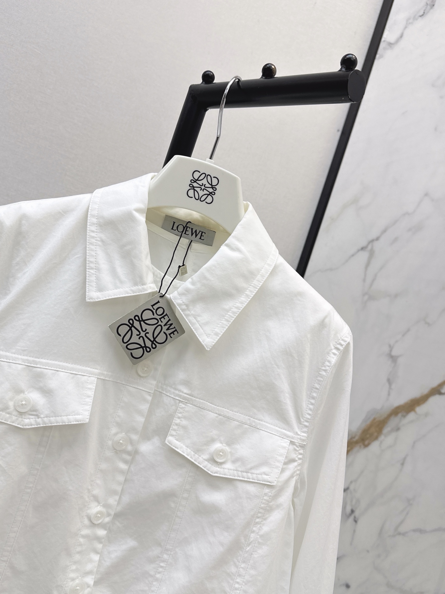 Loe 26ss 2in1 shirt dress