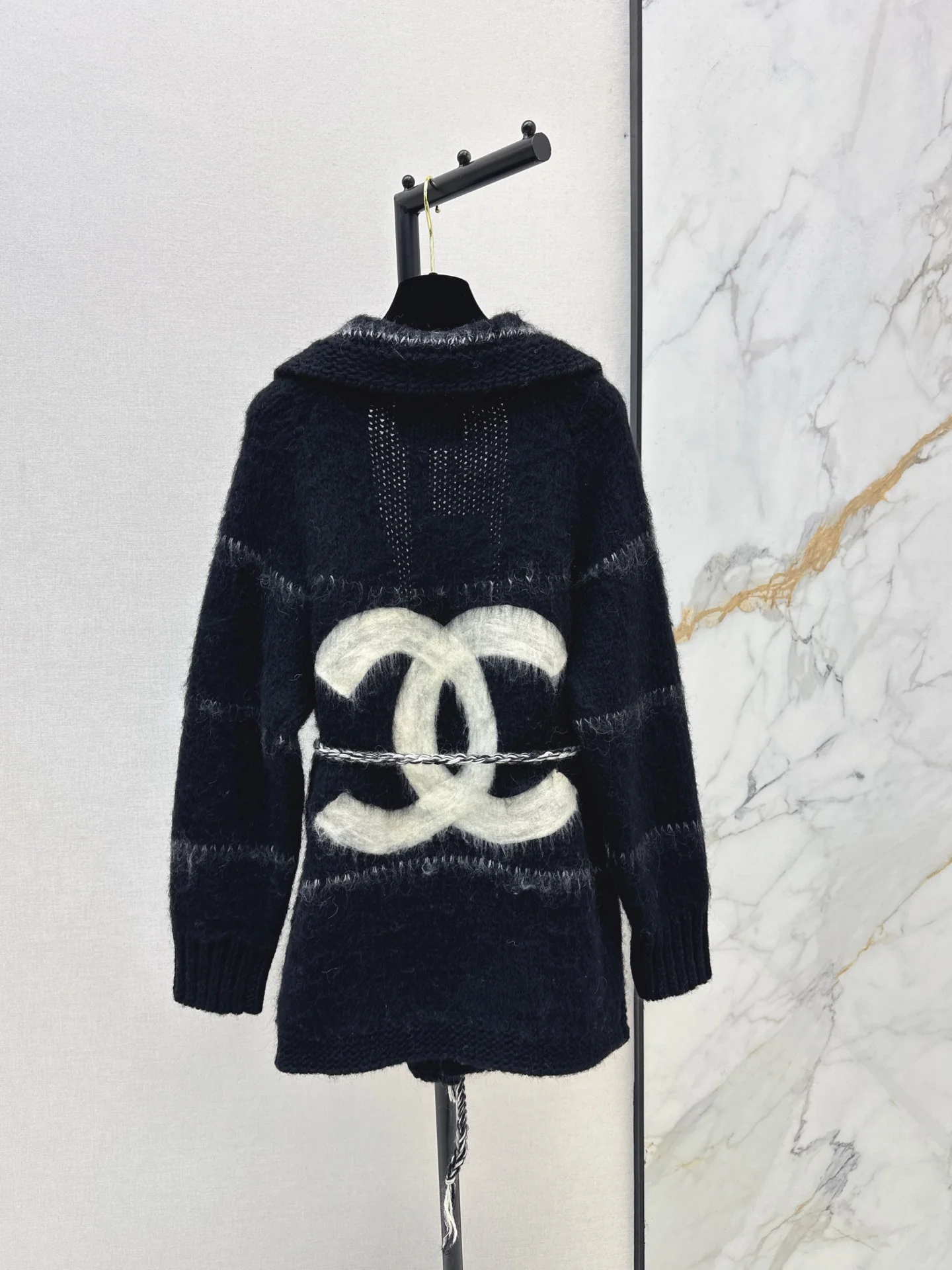 Chan 25fw belted cardigan