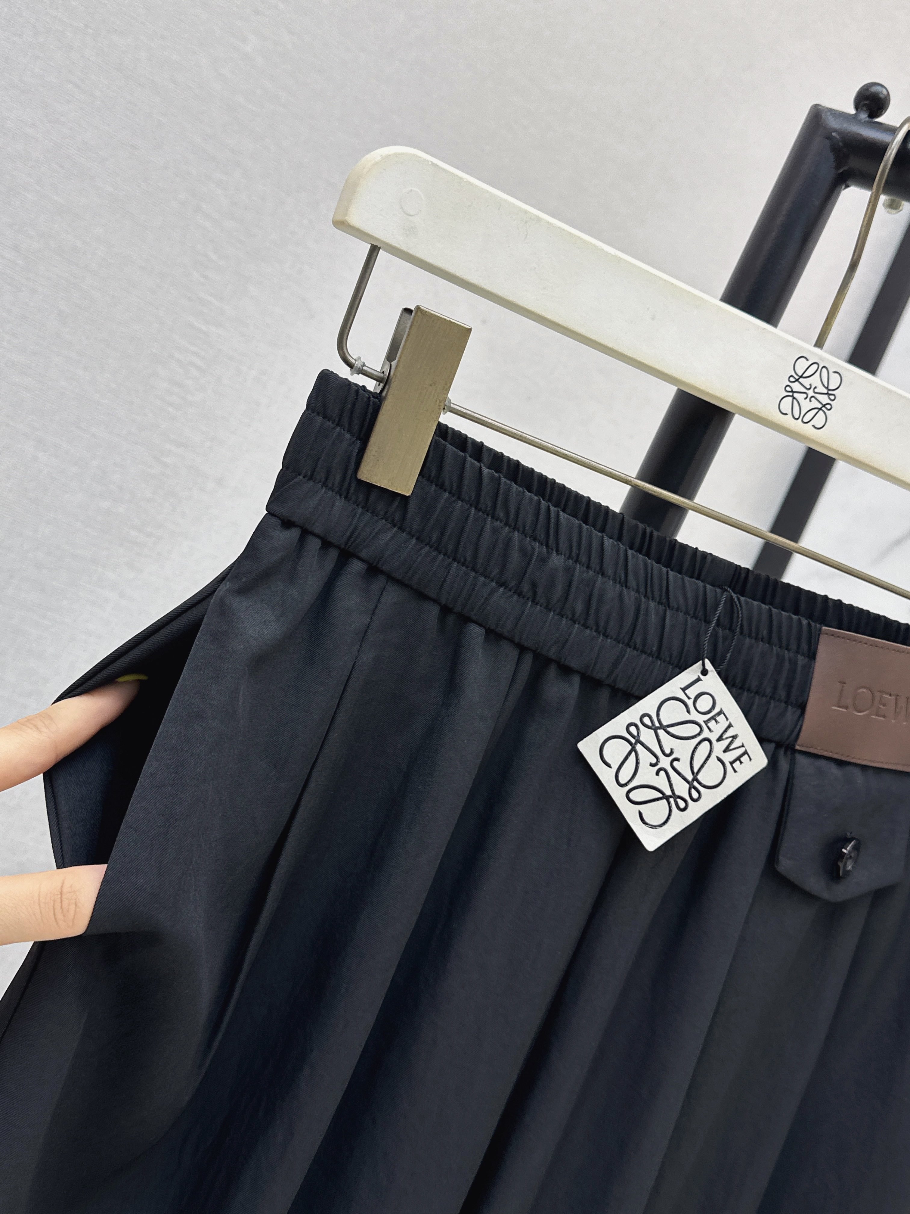 Loe 26ss straight-leg pants