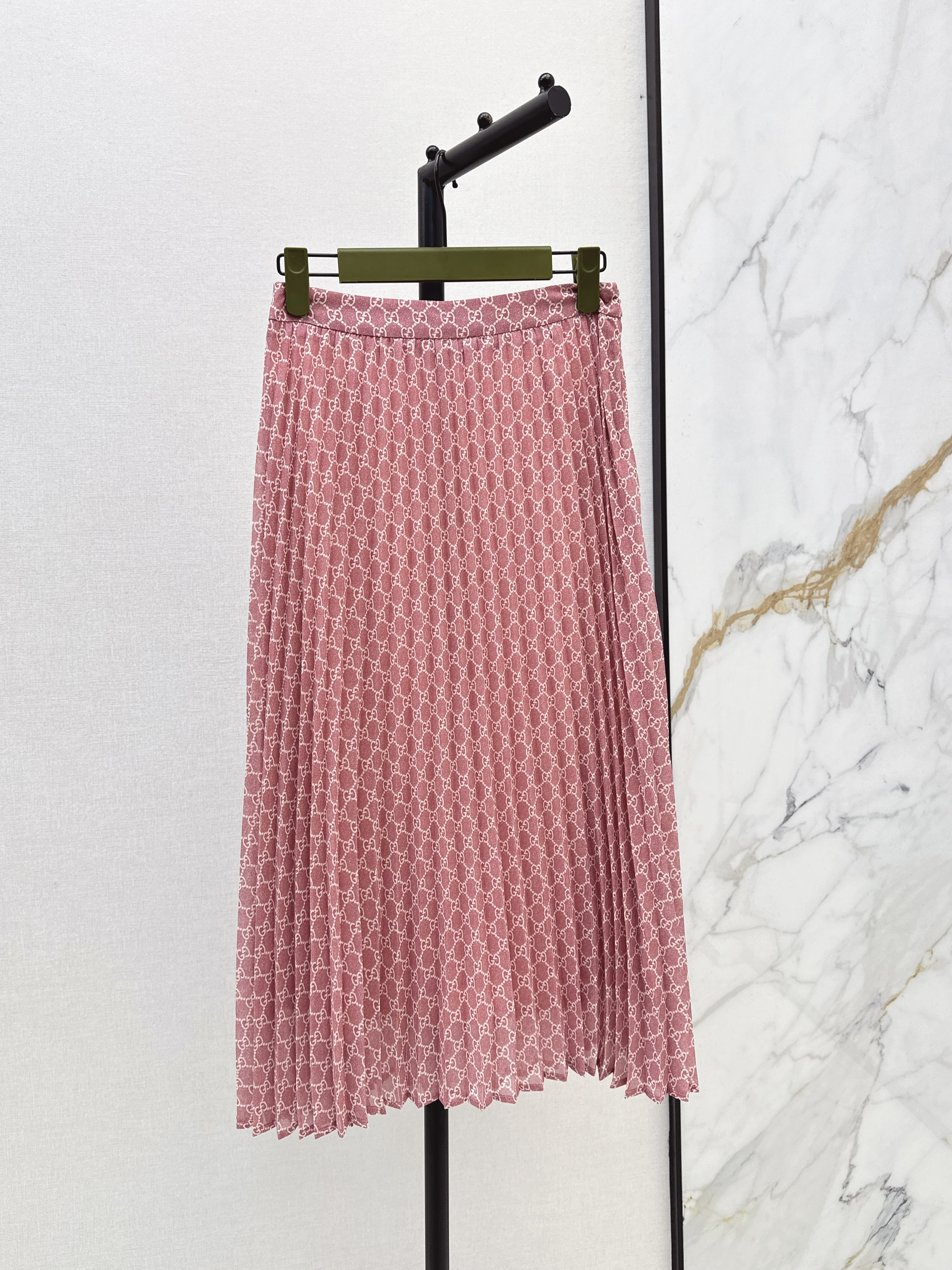 Guc 26ss pleated skirt