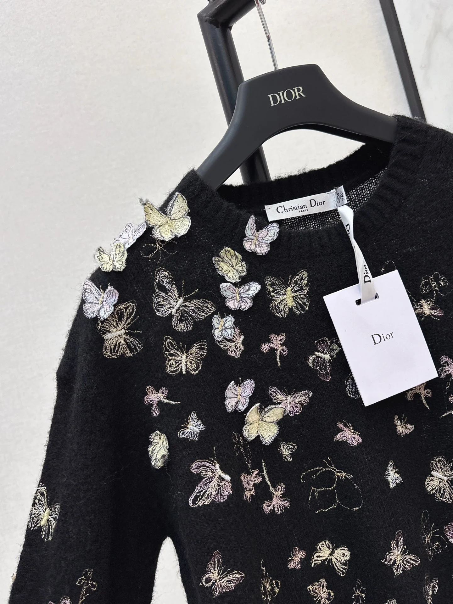 CD 26ss embroidery knitwear