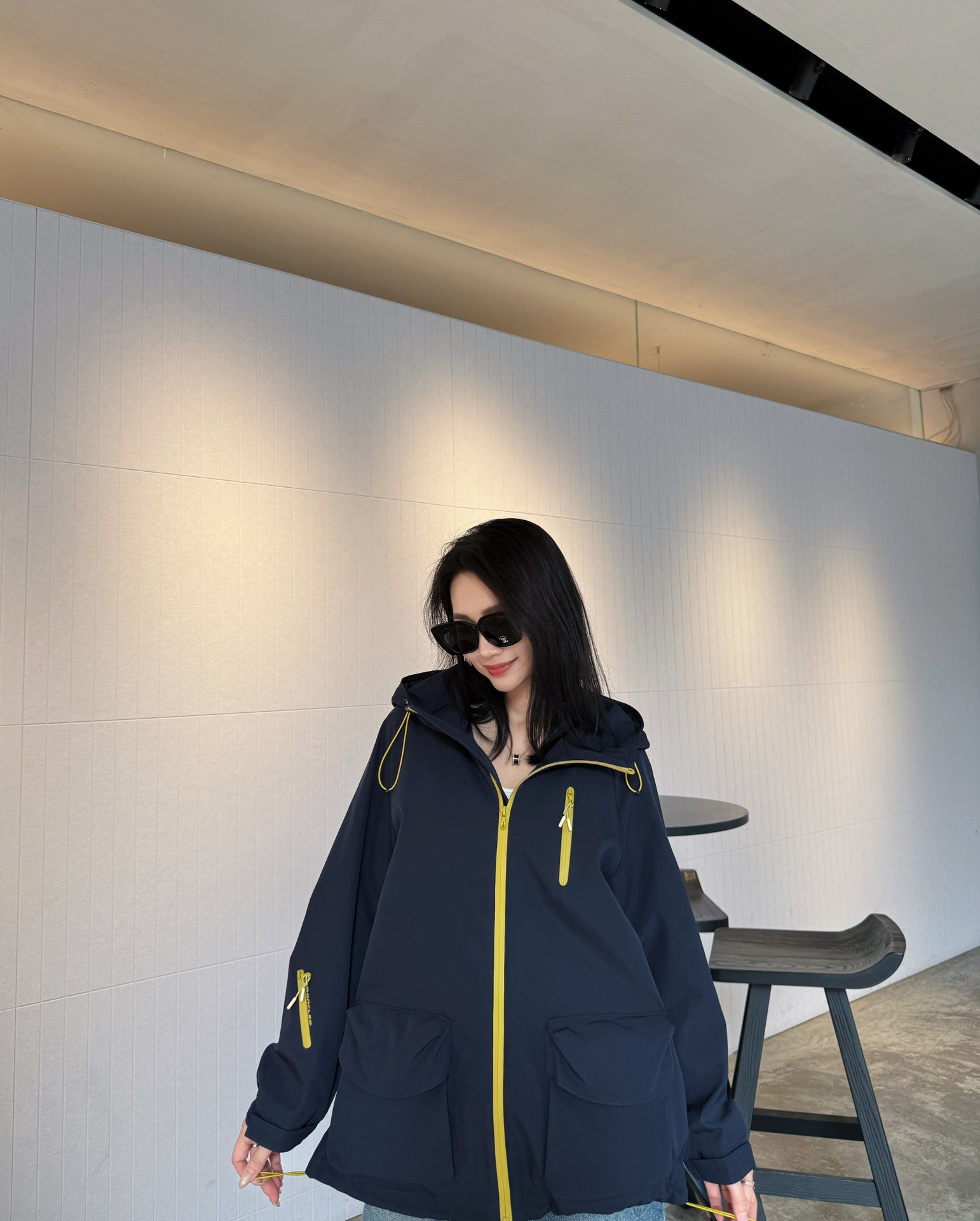 Monc 26ss hooded windbreaker
