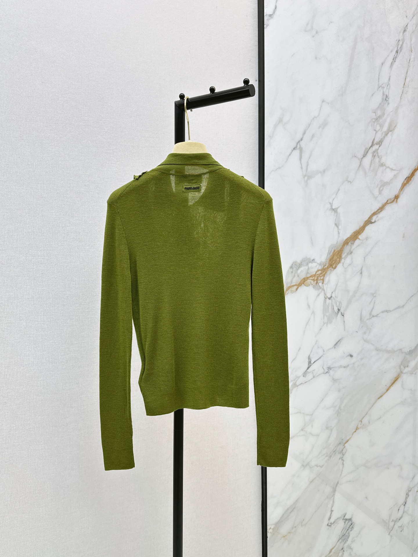 Miu 26ss ruffle cardiagn