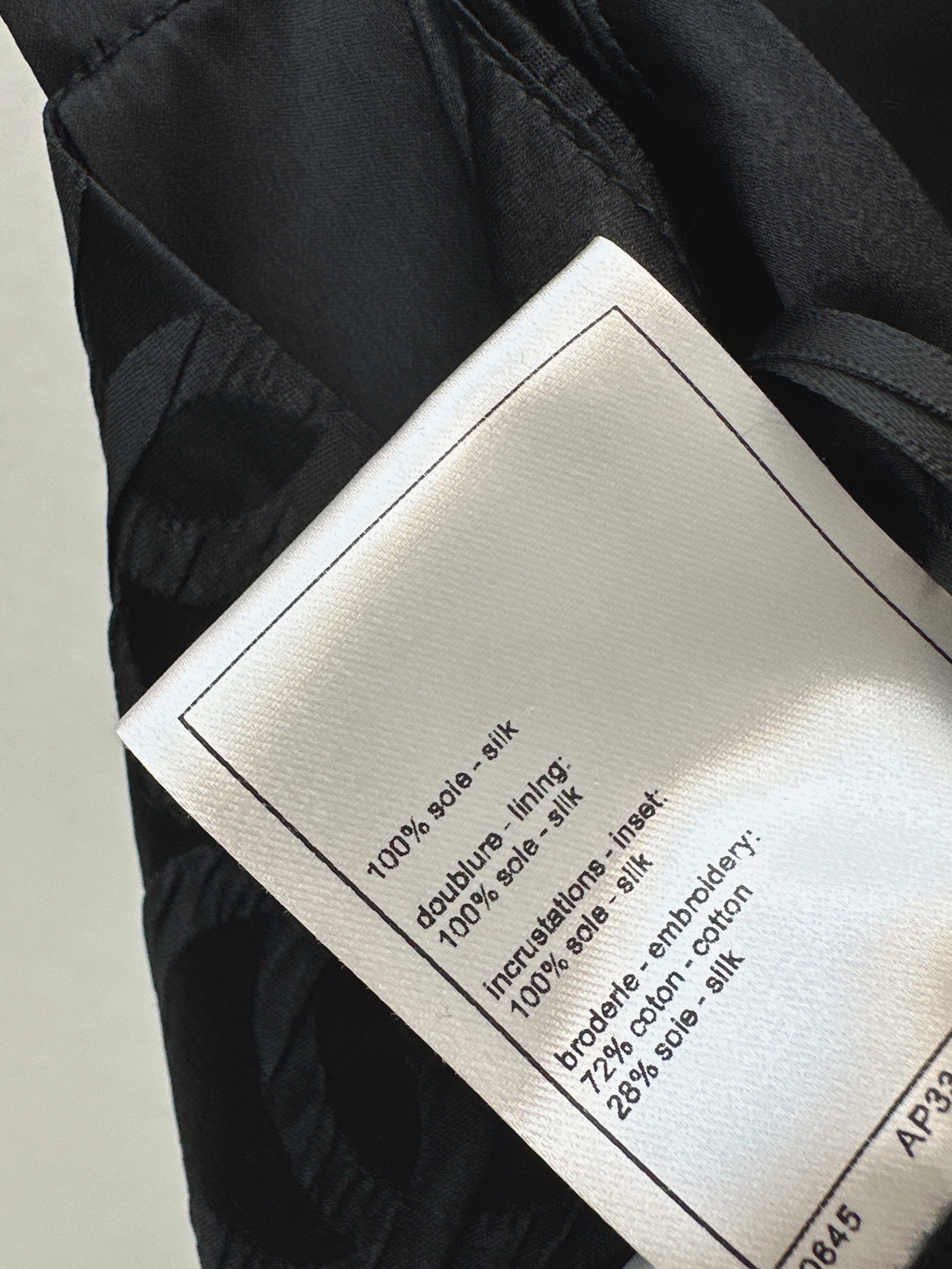 Chan 26ss bow silk jacquard dress