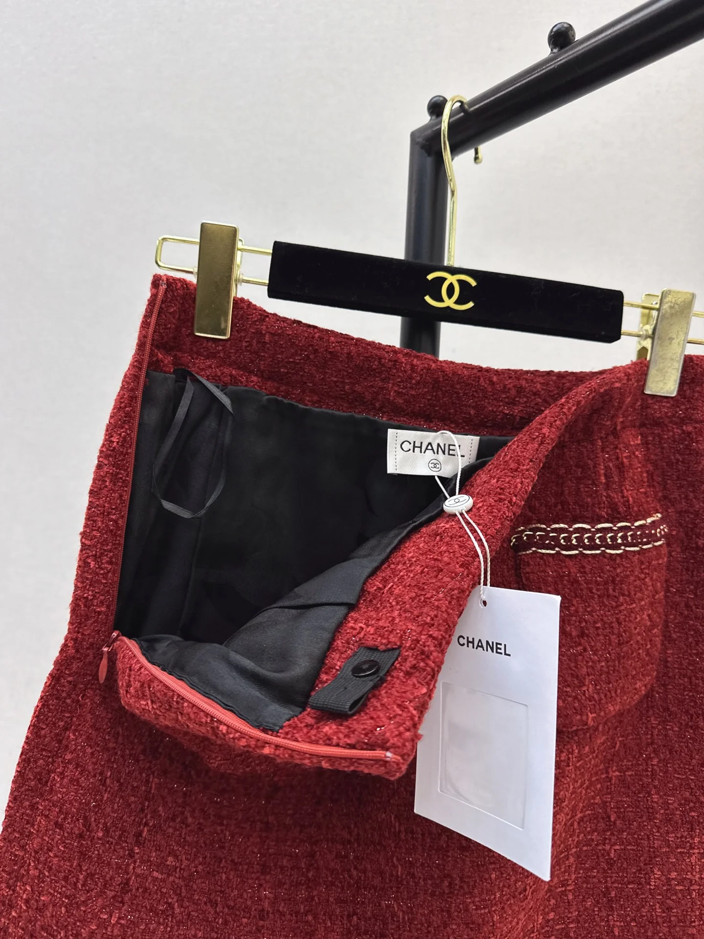 Chan 25fw woven skirts