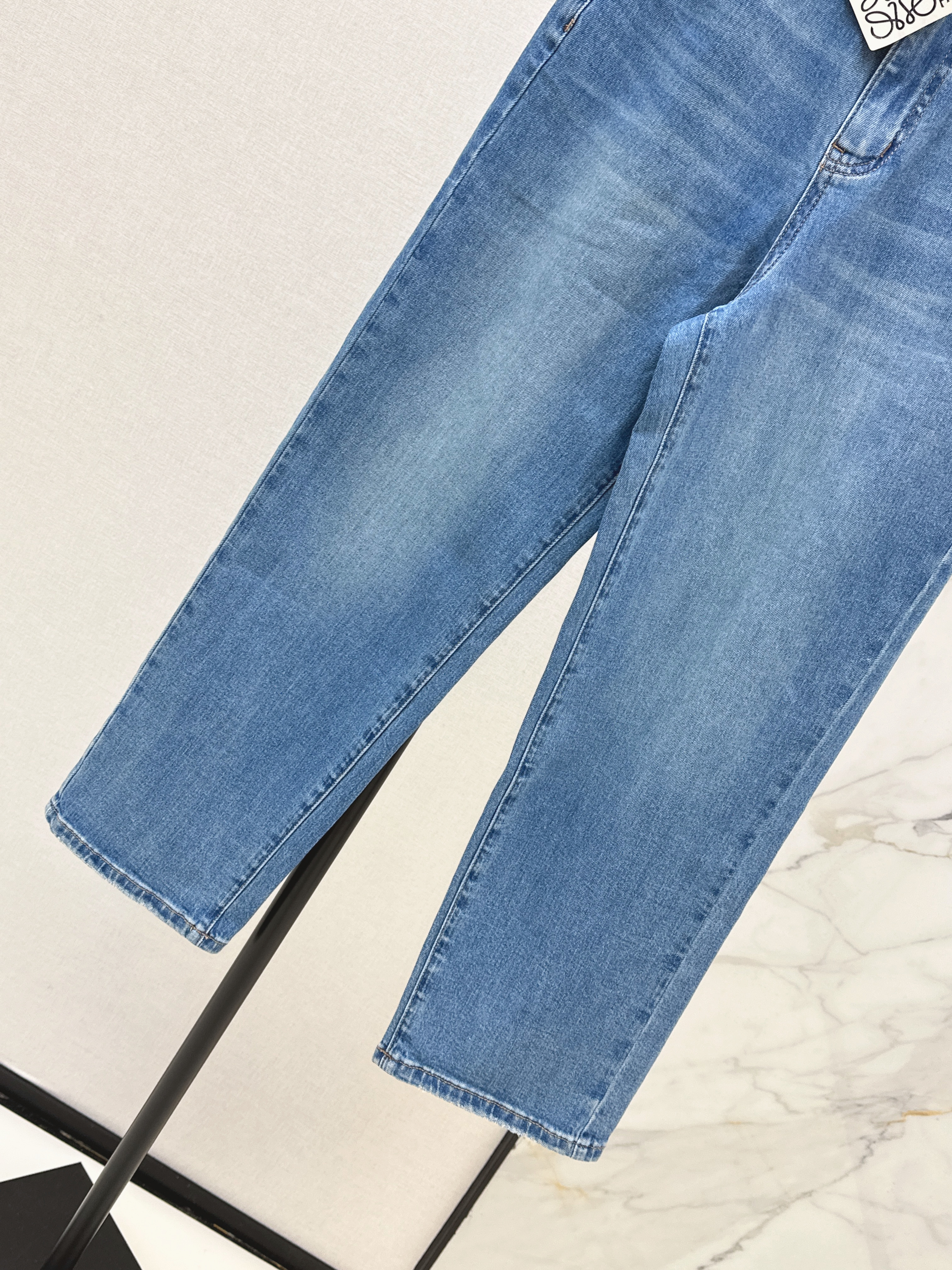 Loe 26ss embroidery jeans