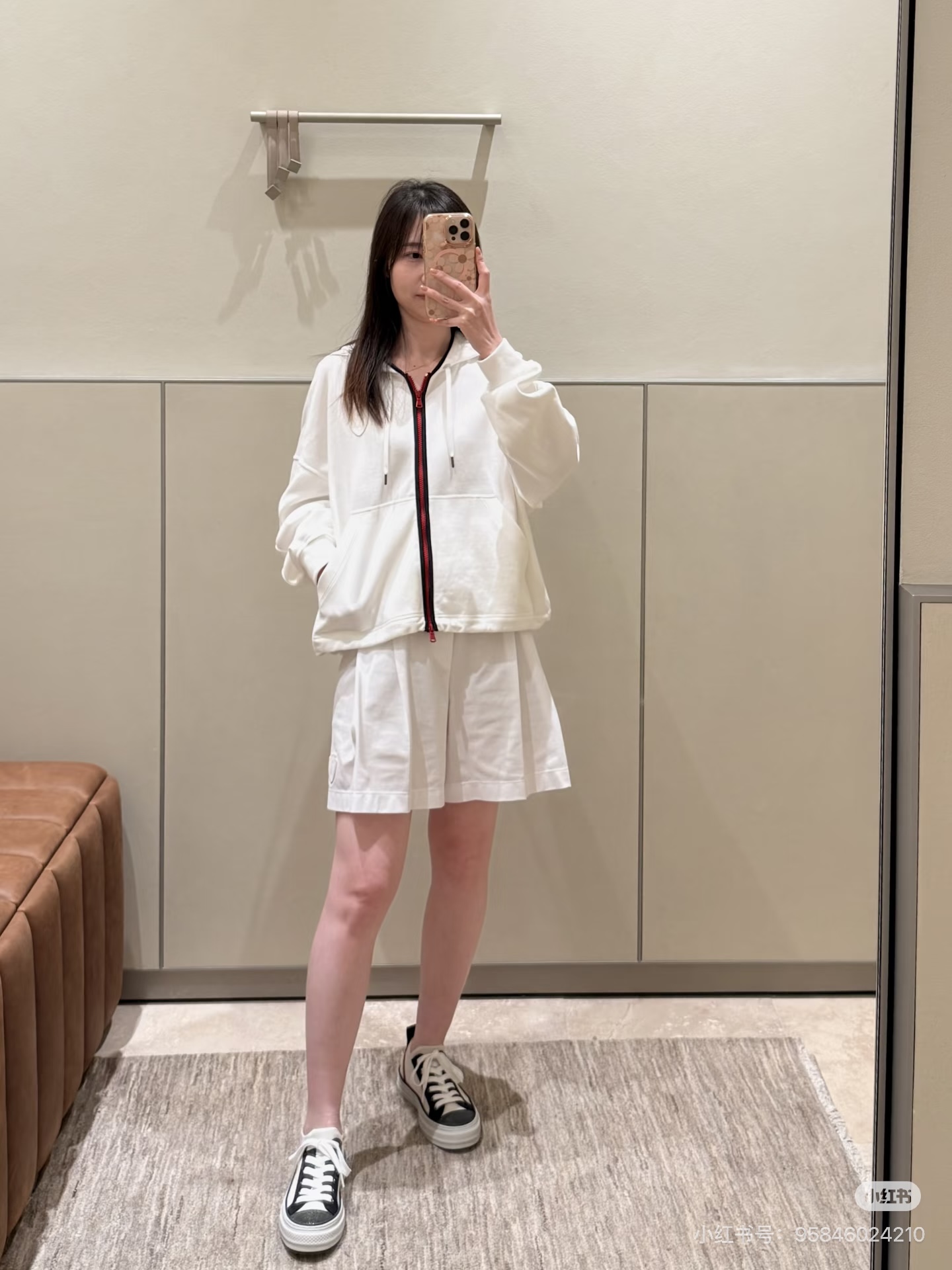 Brun 26ss hooded jacket