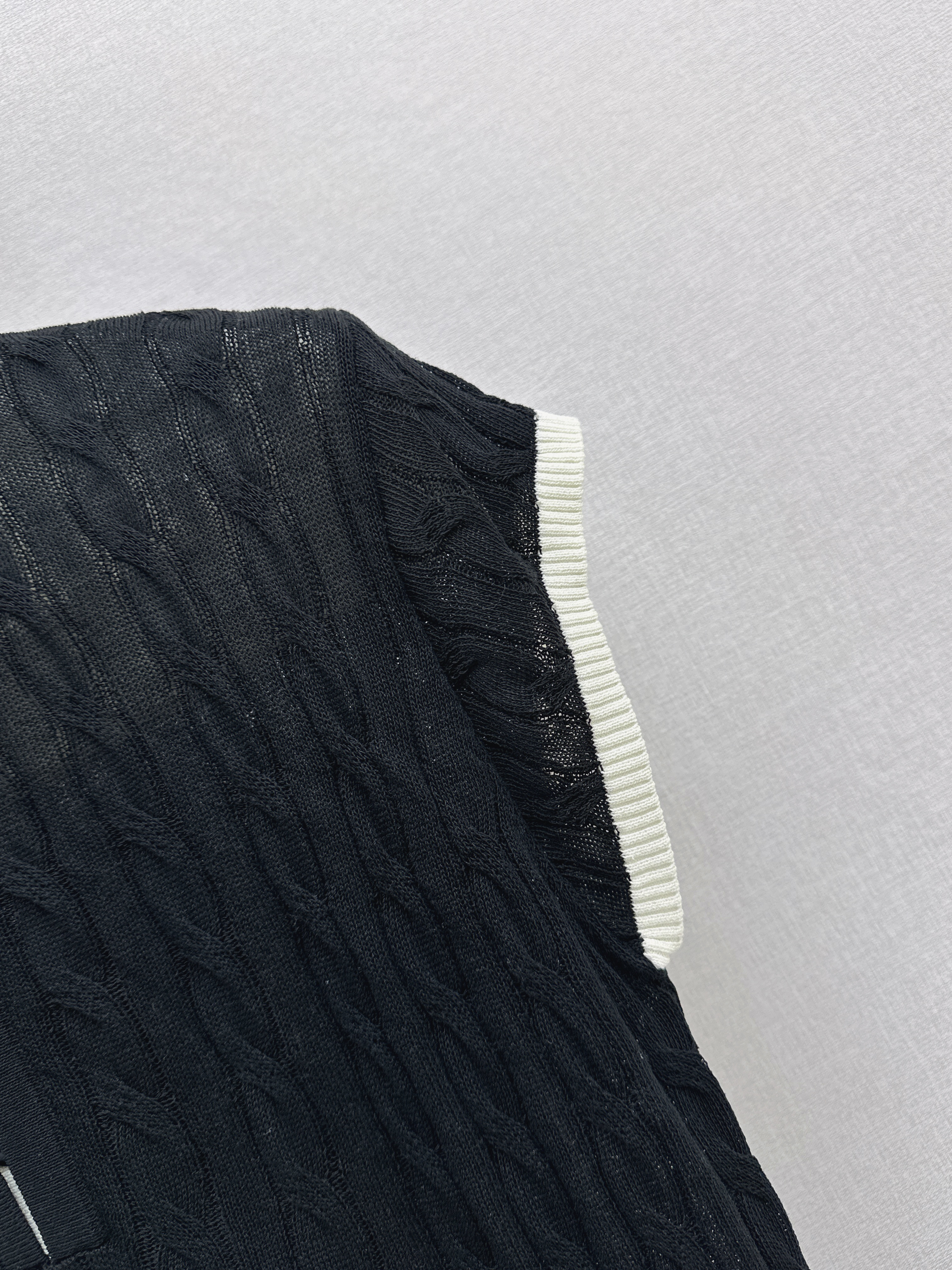 Ralp 26ss sleeveless knitwear