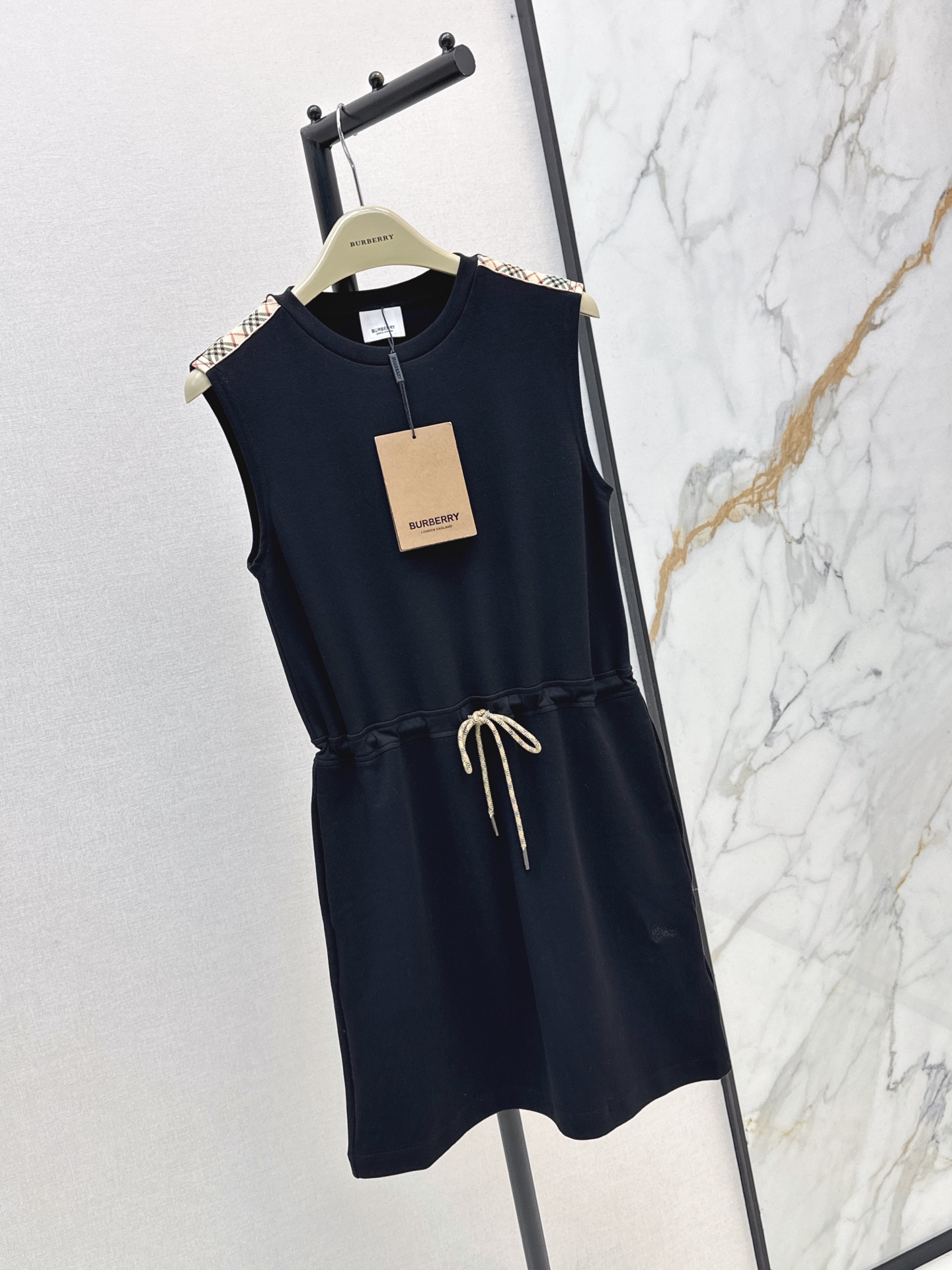 Burb 26ss drawstring dress