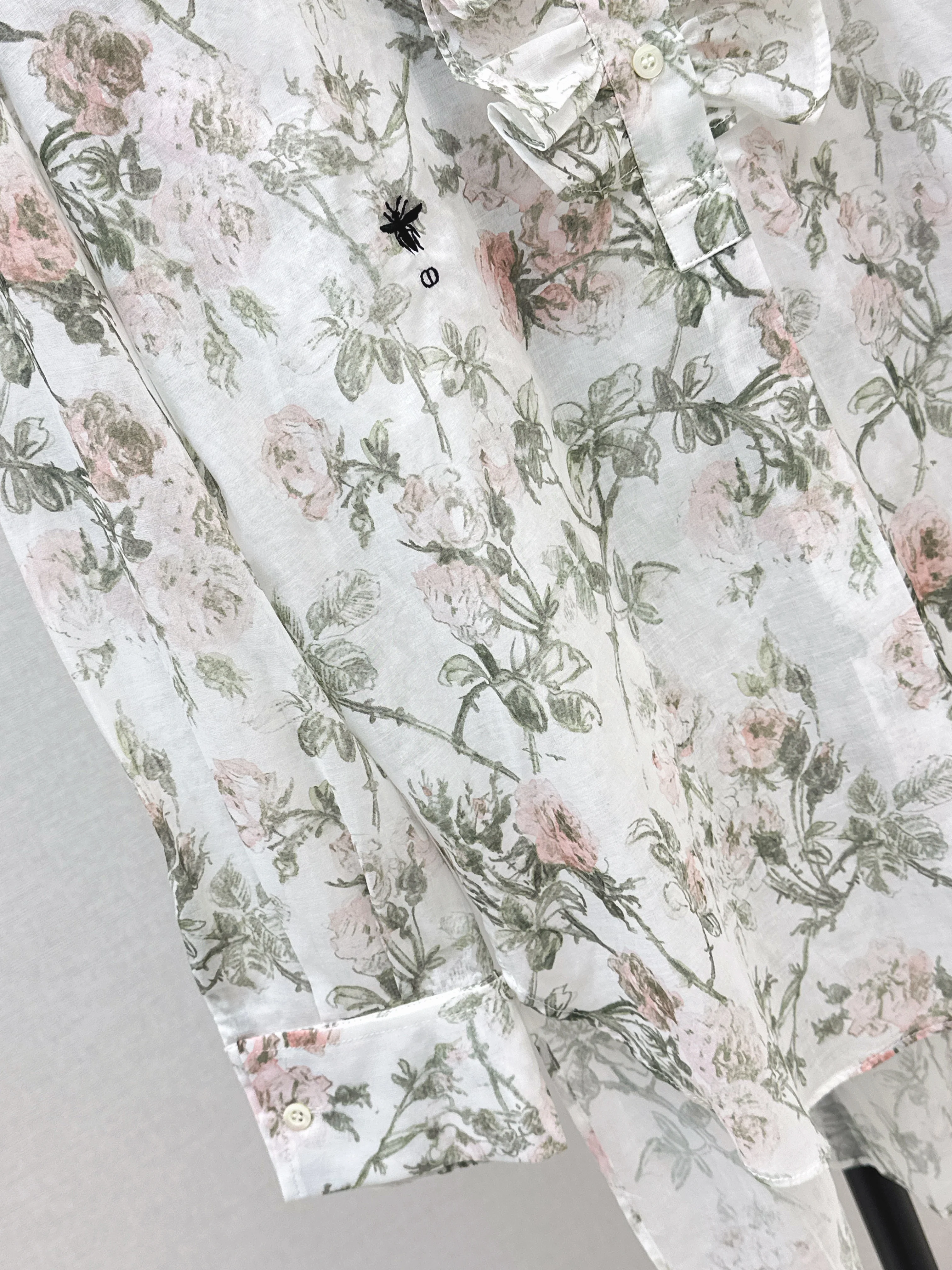 CD 26ss flower print shirts
