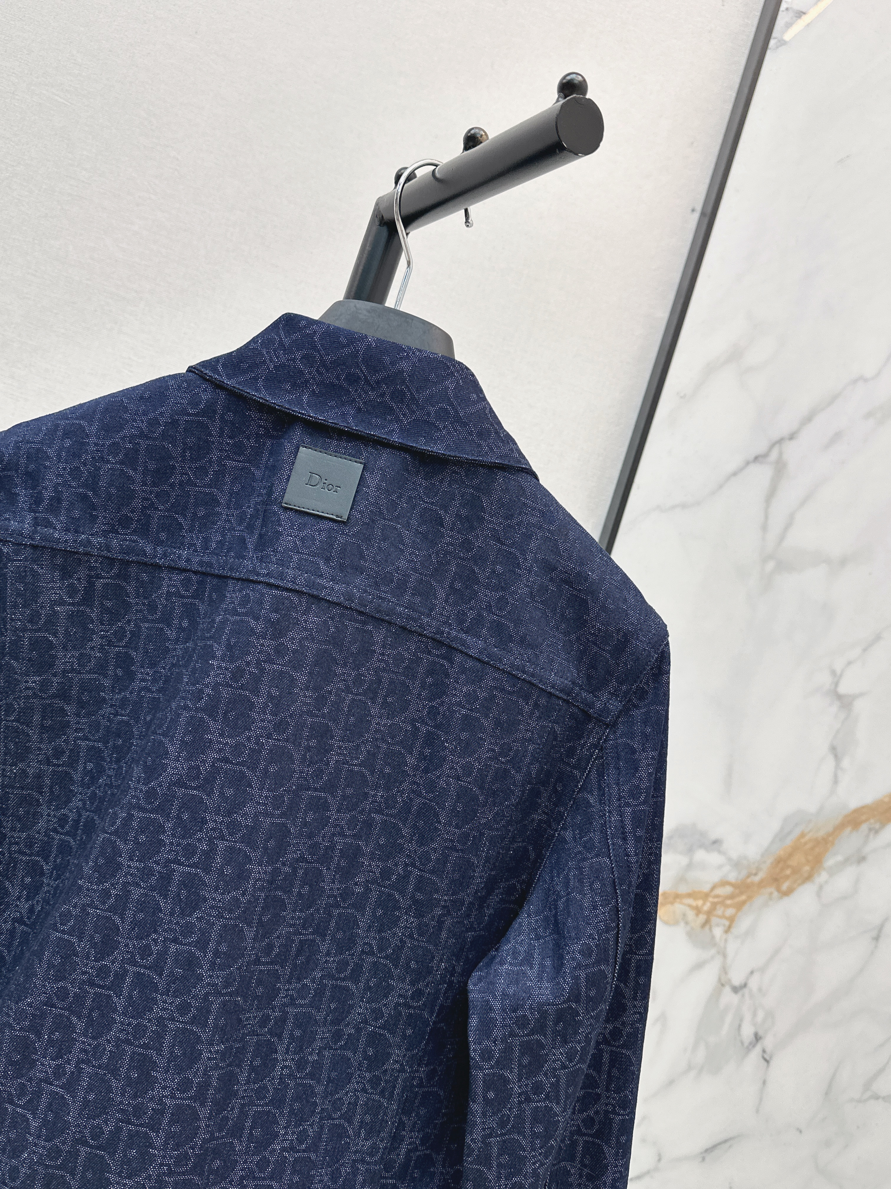 CD 26ss jacquard denim jacket