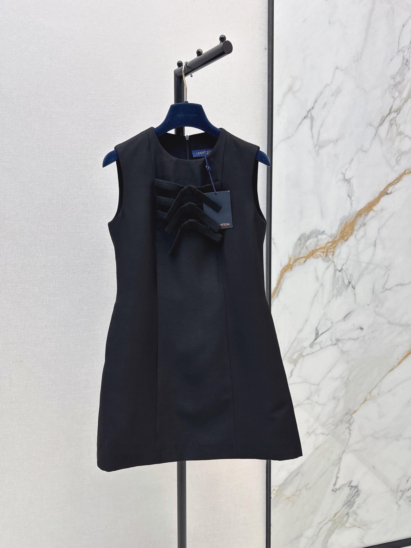 Loui 26ss sleeveless bow dress