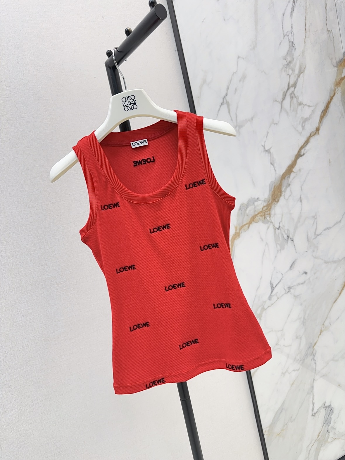 Loe 26ss embroidery vest