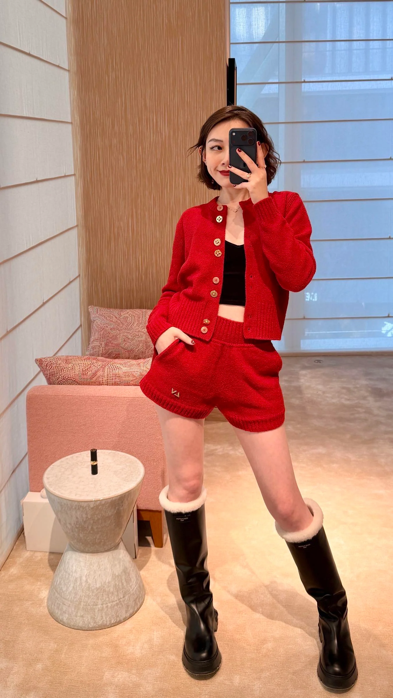 Louis 26ss wool cardigan