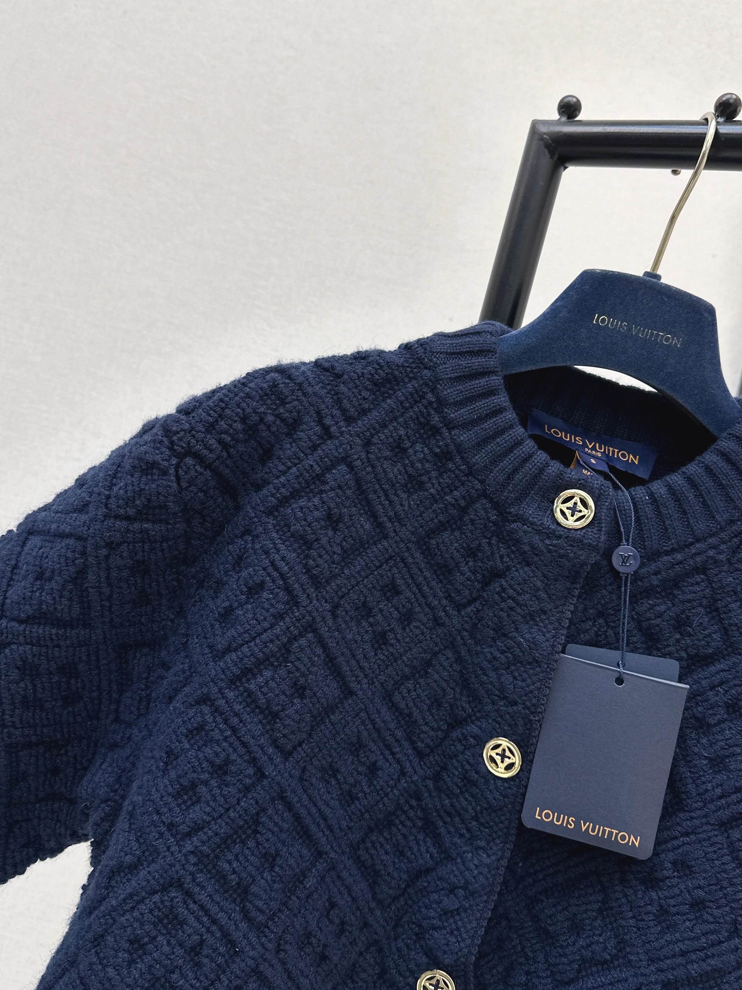 Louis 26ss jacquard cardigan