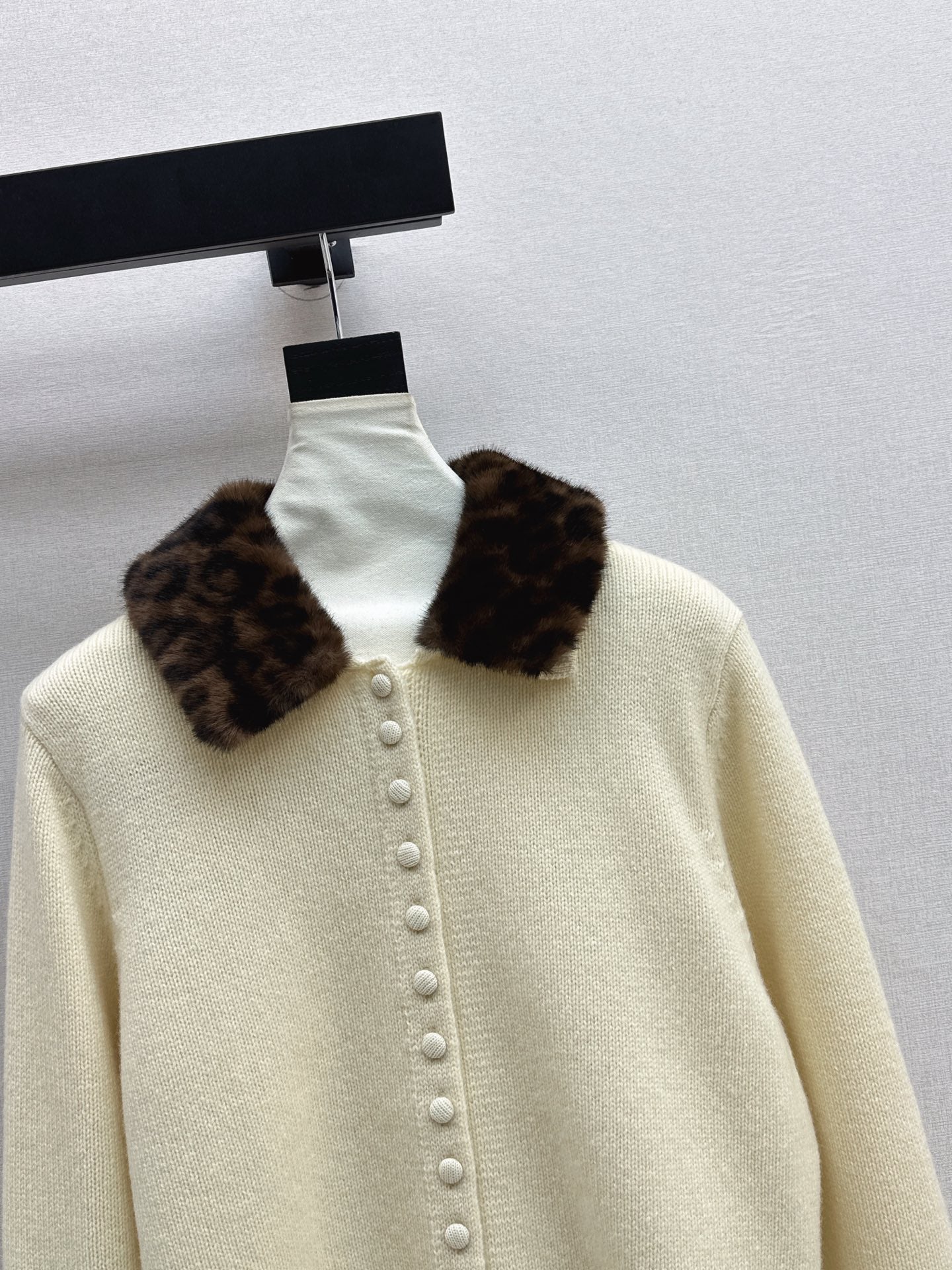 Miu 25fw wool cardigan