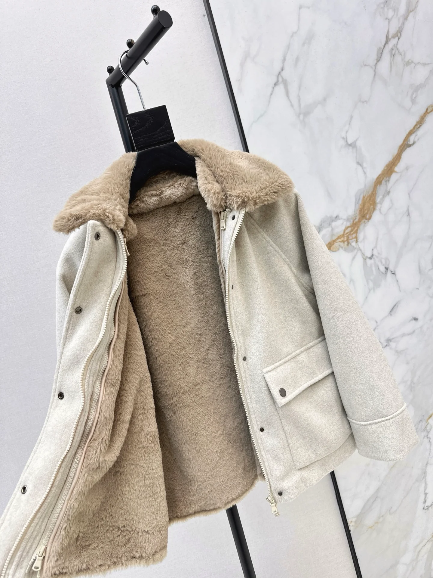 Brun 25fw 2in1 jacket