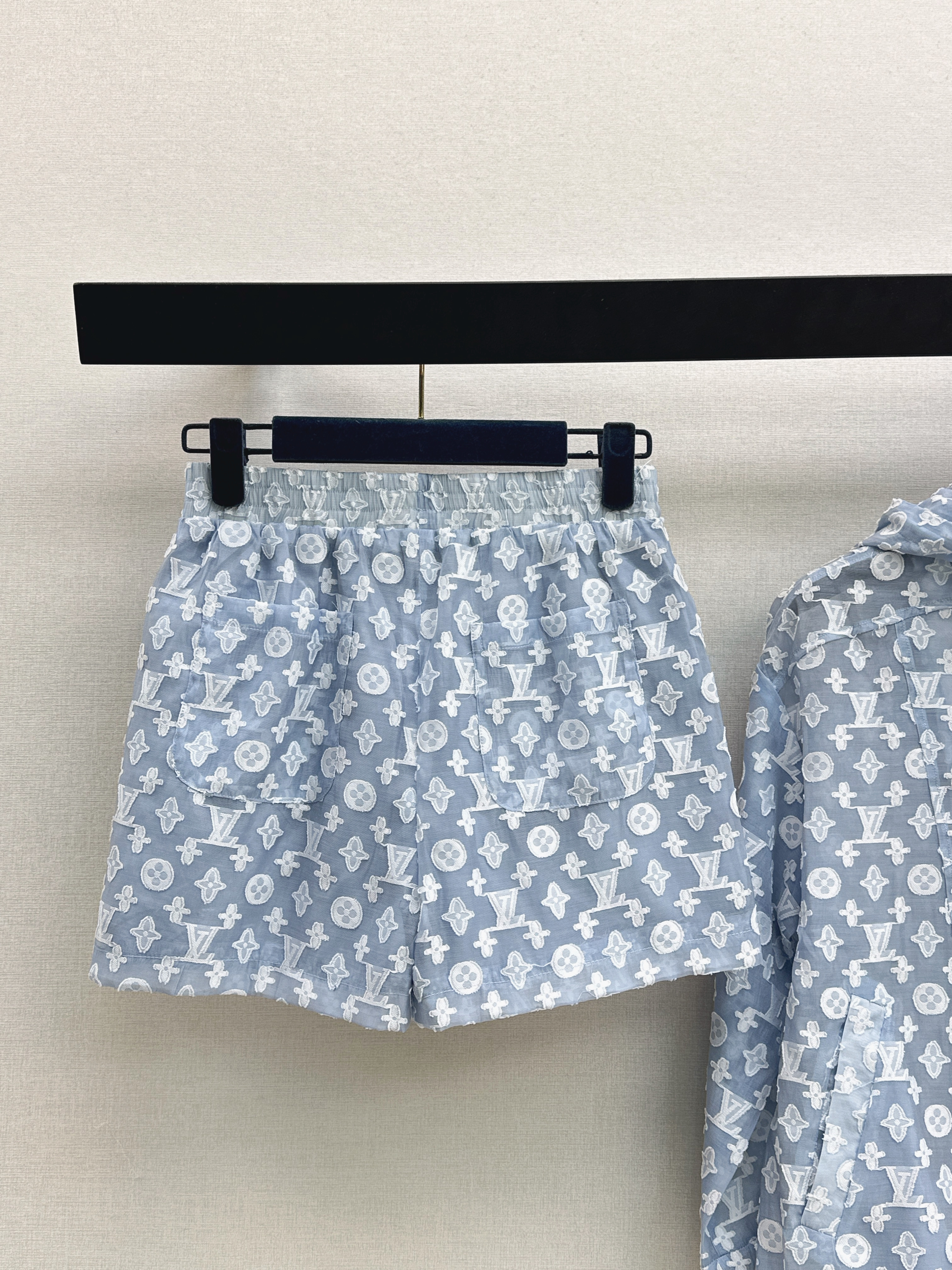 Loui 26ss jacquard outfit set