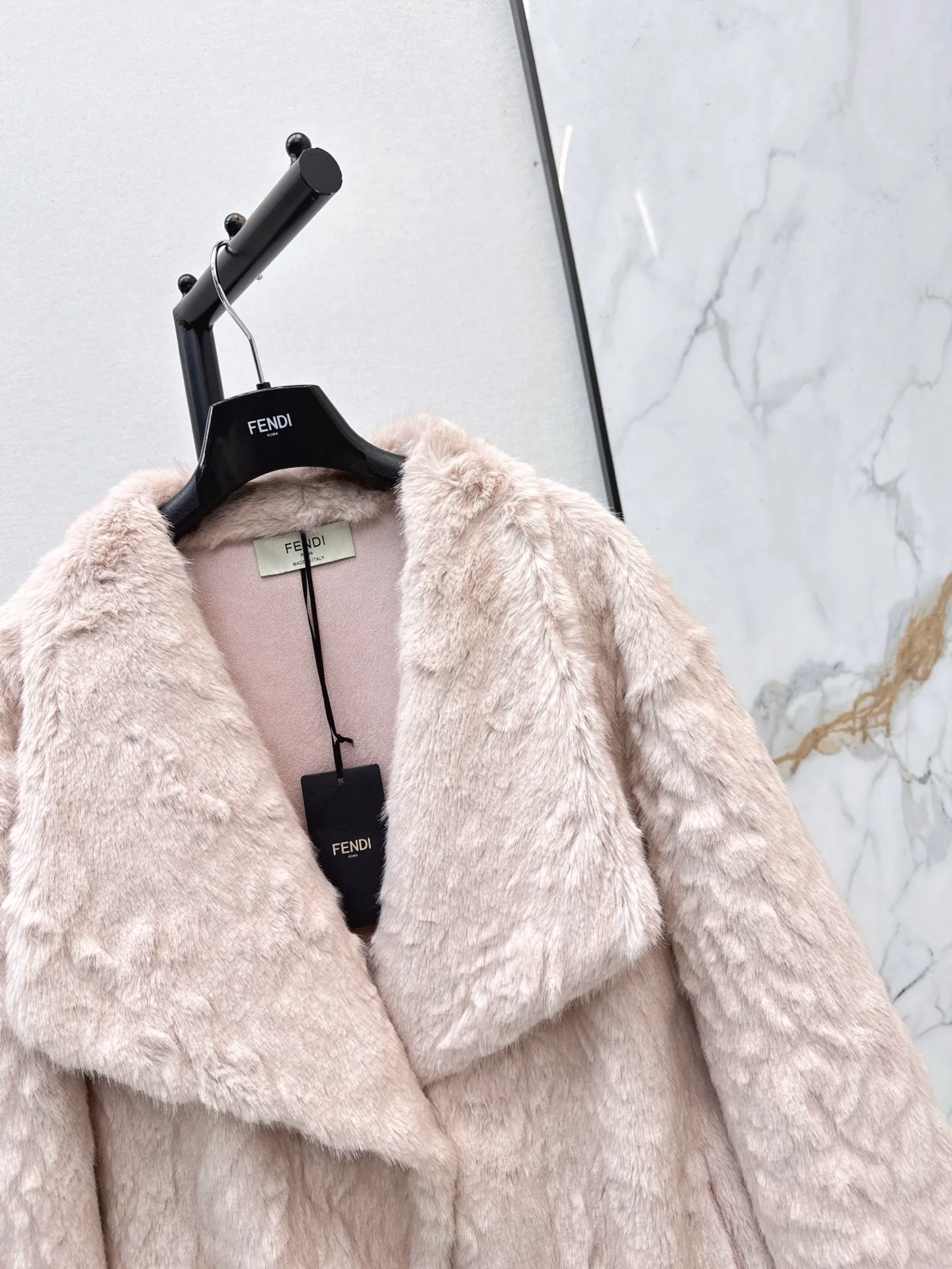 Fend 25fw fur fleece jacket