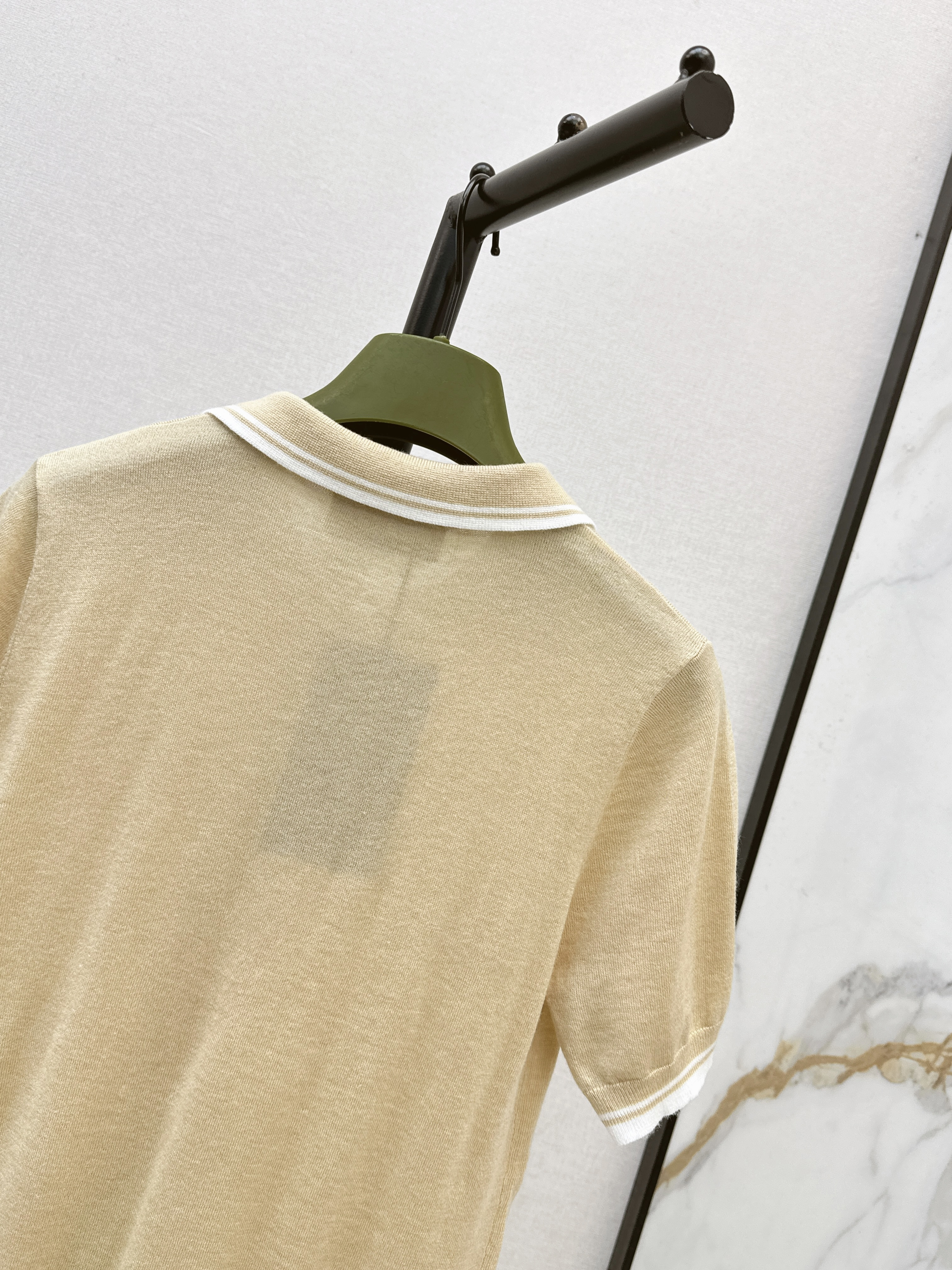 Guc 26ss embroidery knitwear