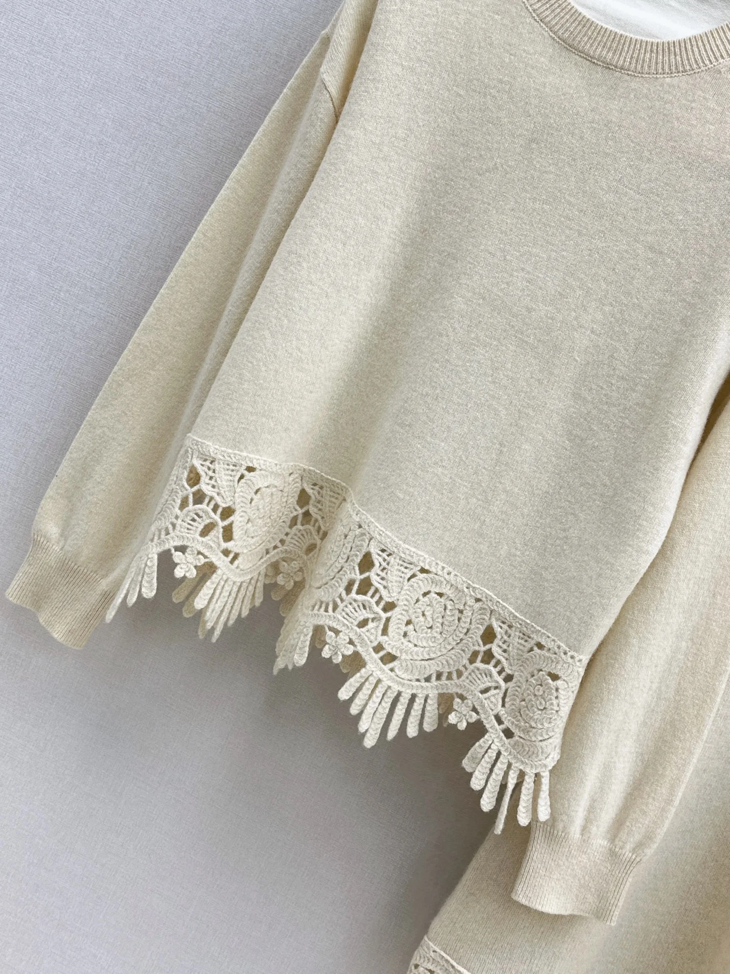 Miu 25fw knit bow sweater+pants outfit sets