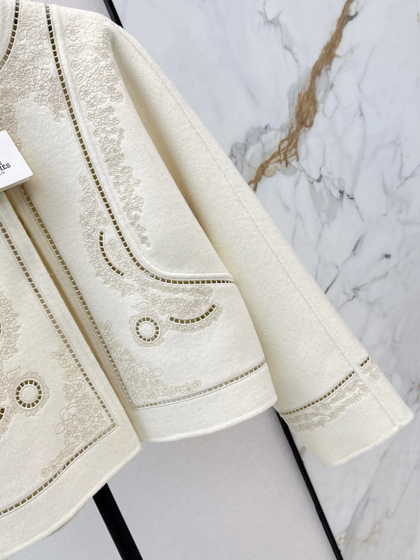 Herm 25fw embroidery jacket