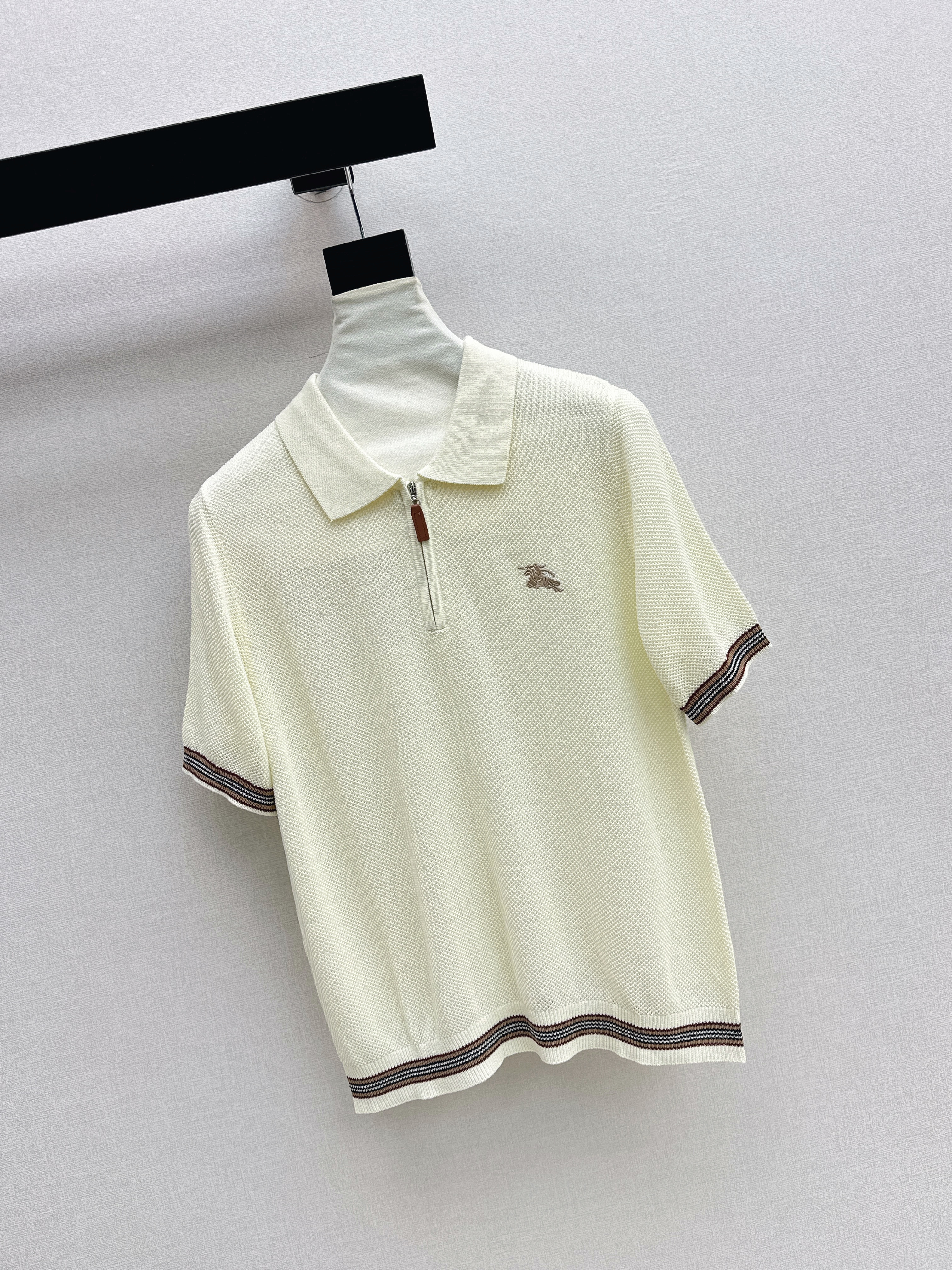 Bur 26ss embroidery knitwear