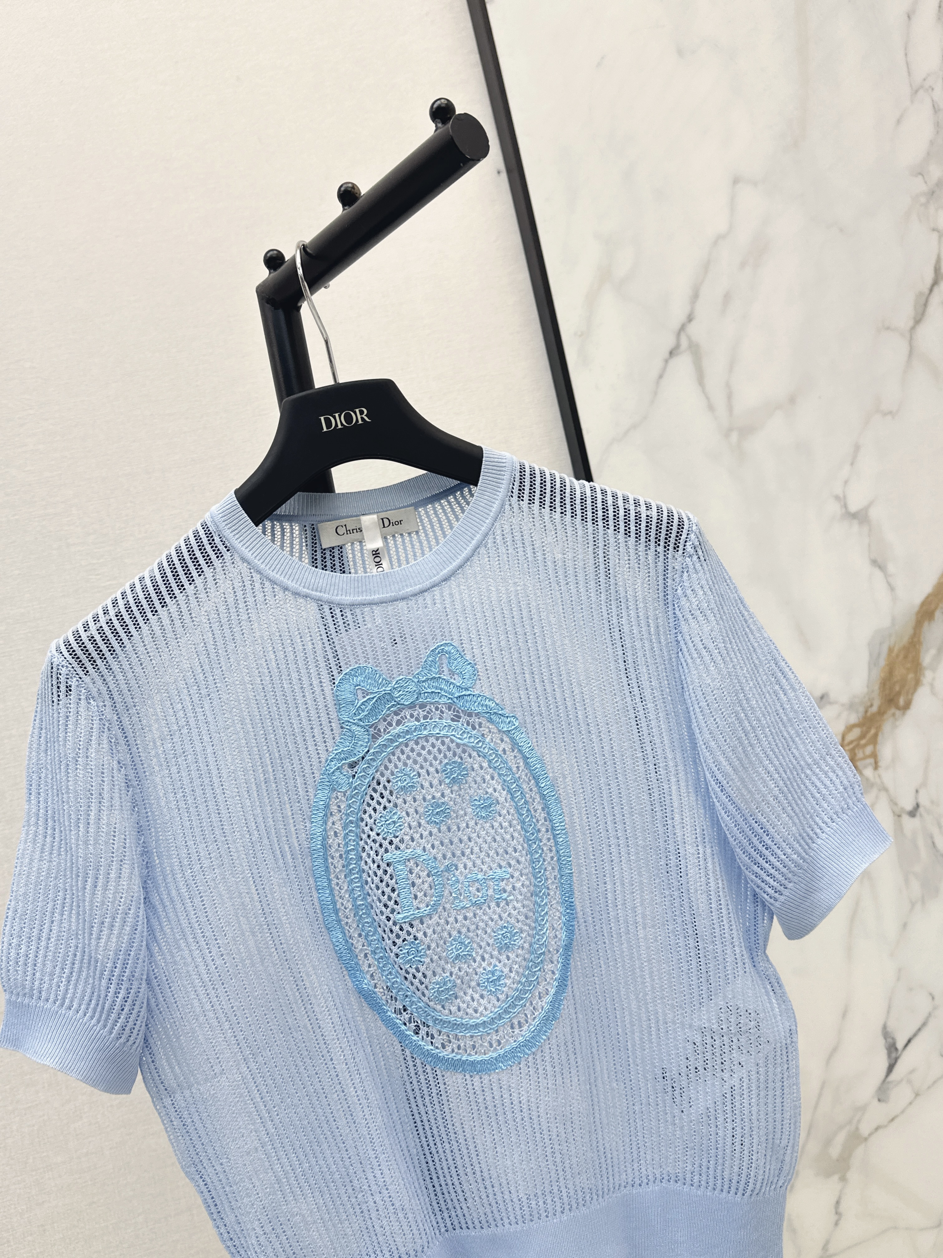 CD 26ss hollow knit top
