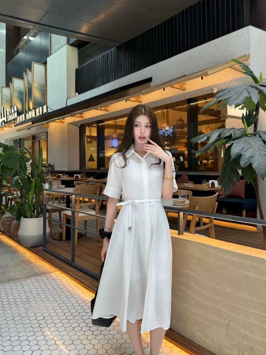 CD 26ss embroidery dress