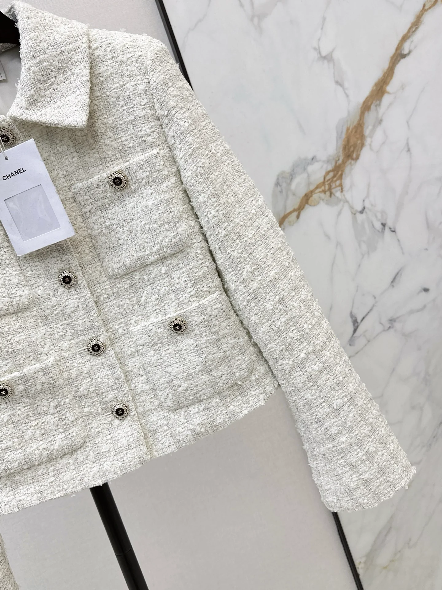 Chan 25fw tweed jacket