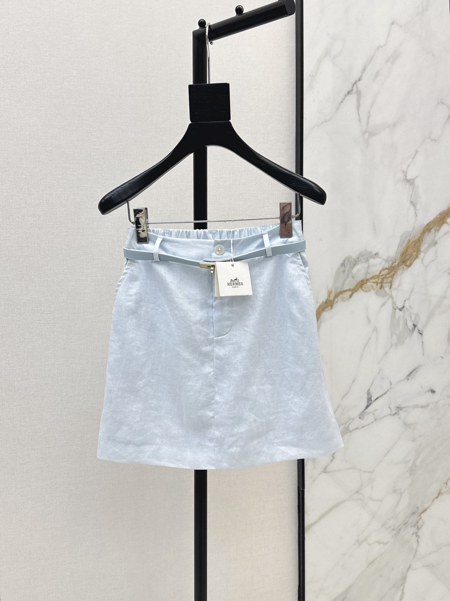 Her 26ss belted skirt