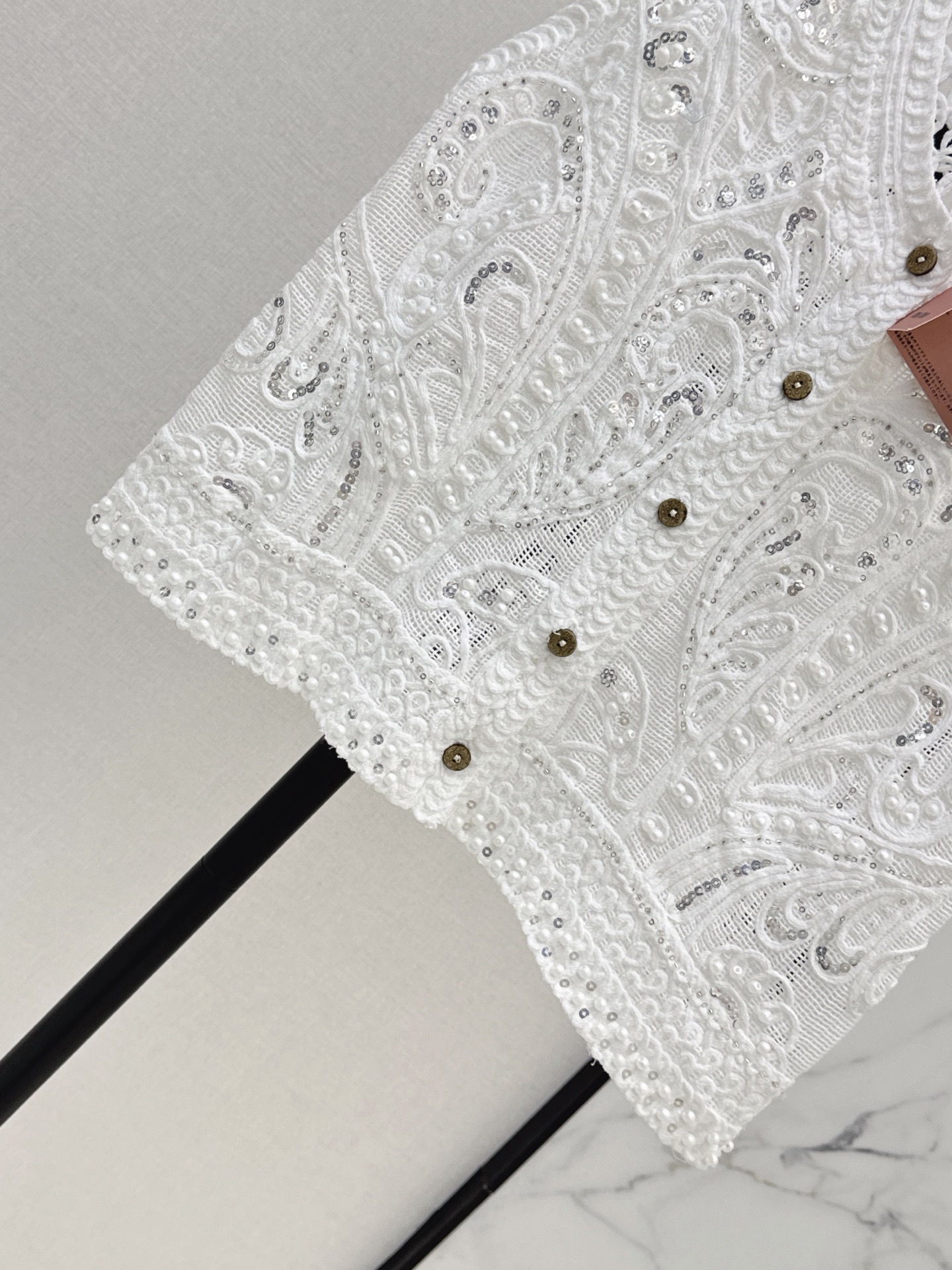 Miu 26ss crochet vest