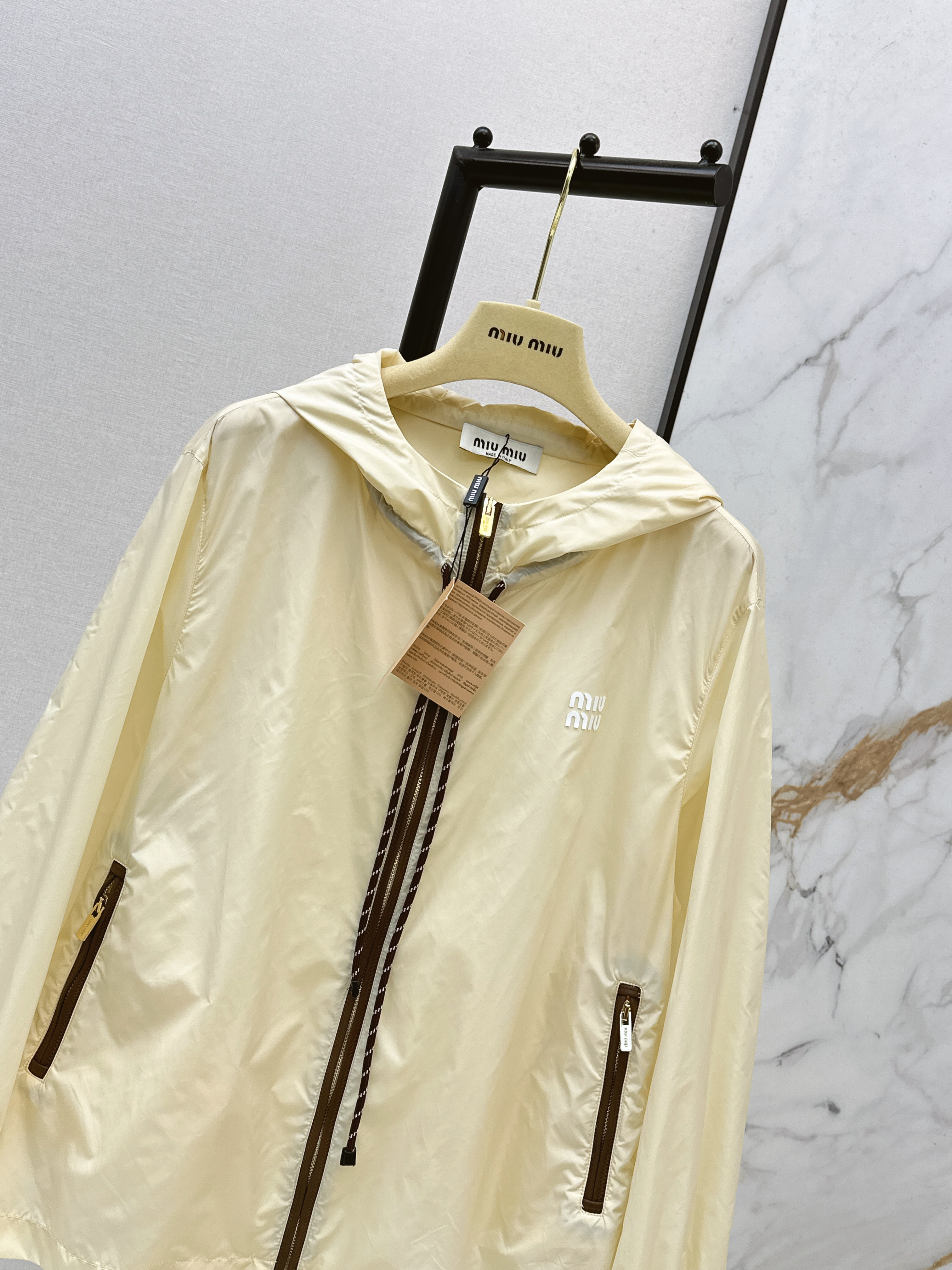 Miu 26ss windbreaker