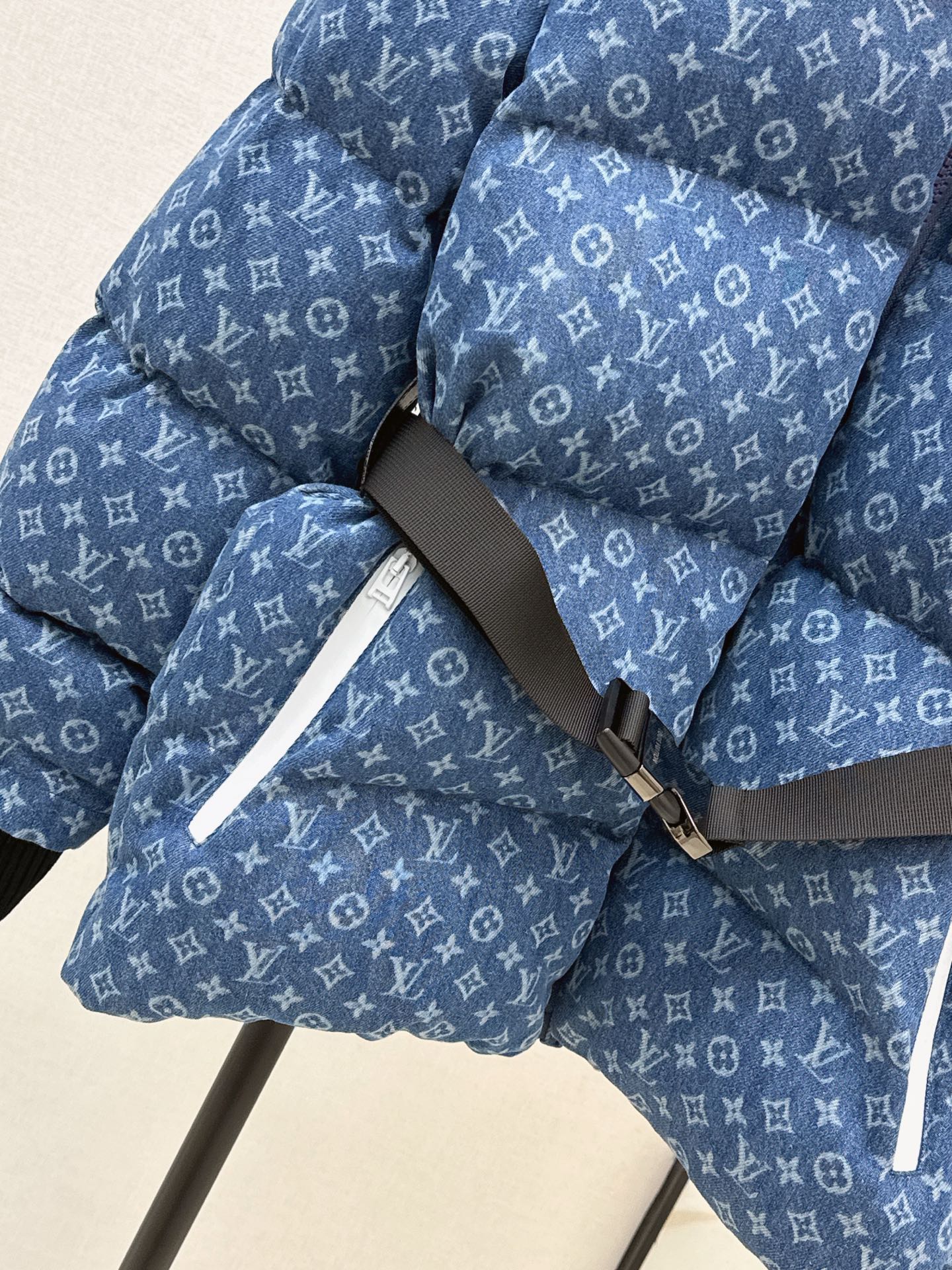 Louis 25fw denim down jacket