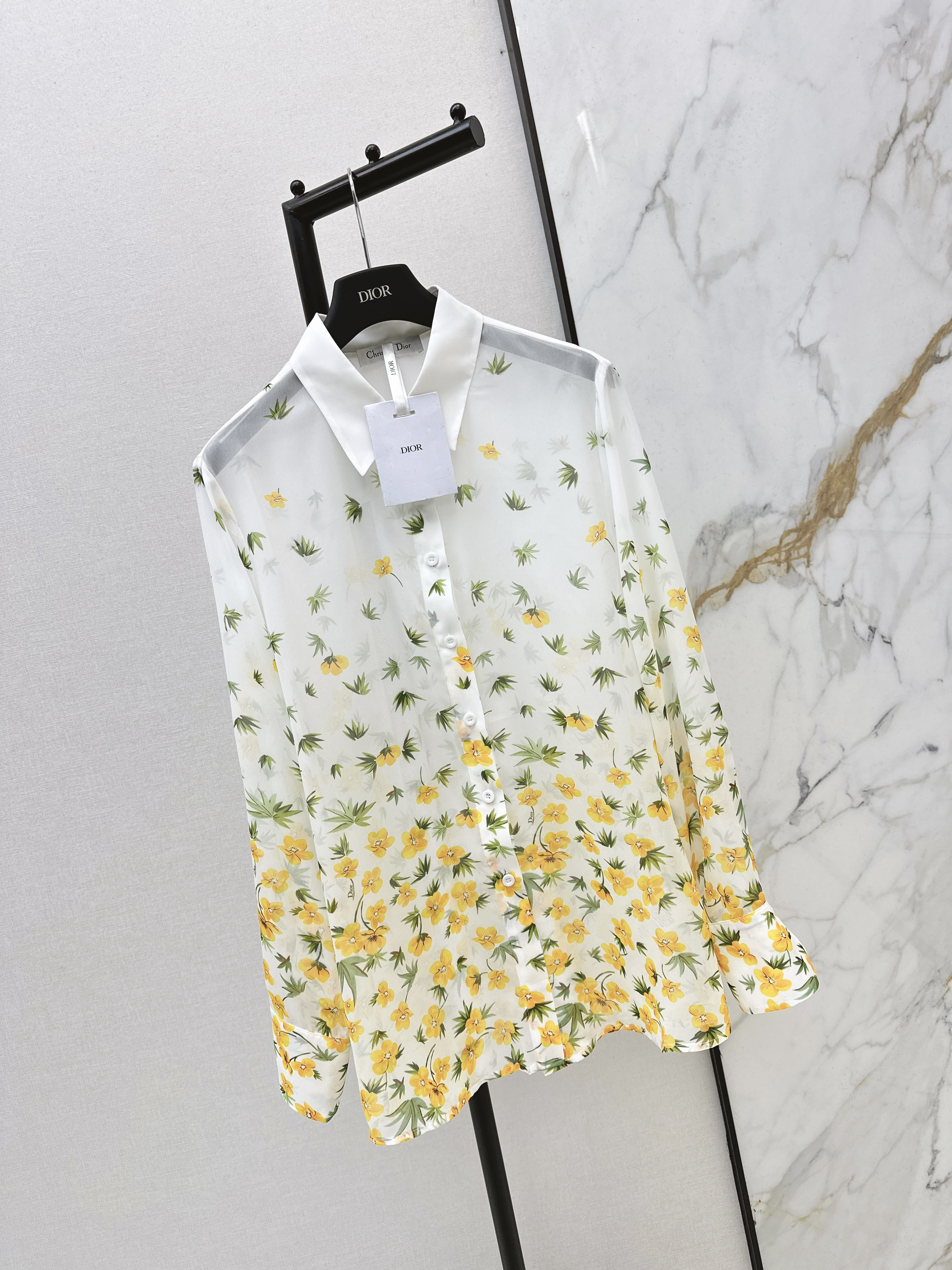 CD 26ss flower print shirt