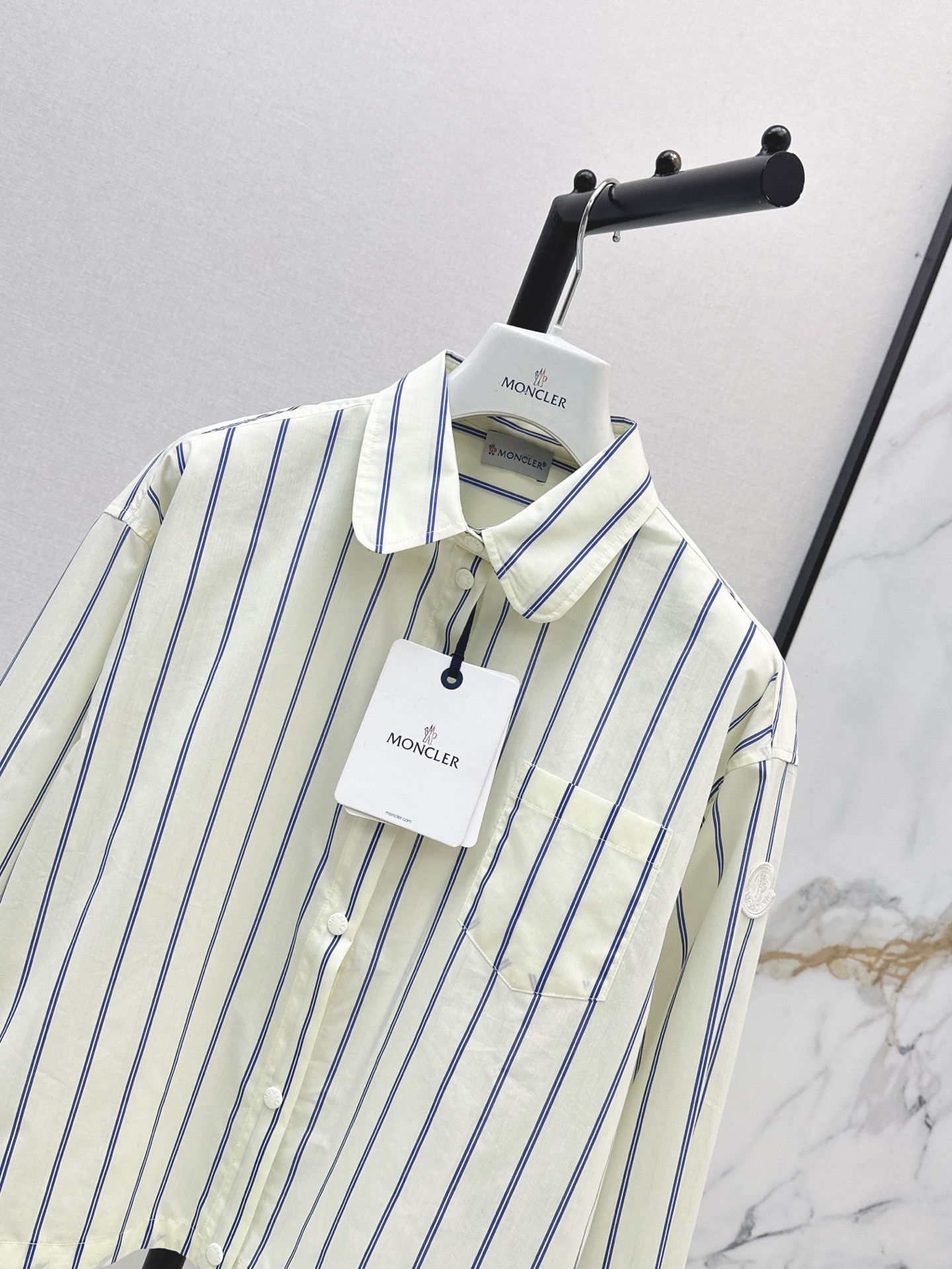 Monc 26ss stripe shirt