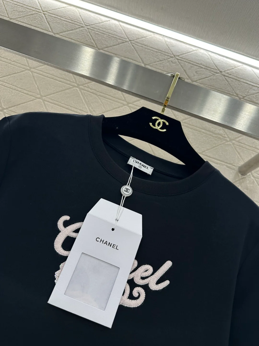 Chan 26ss beading t-shirts