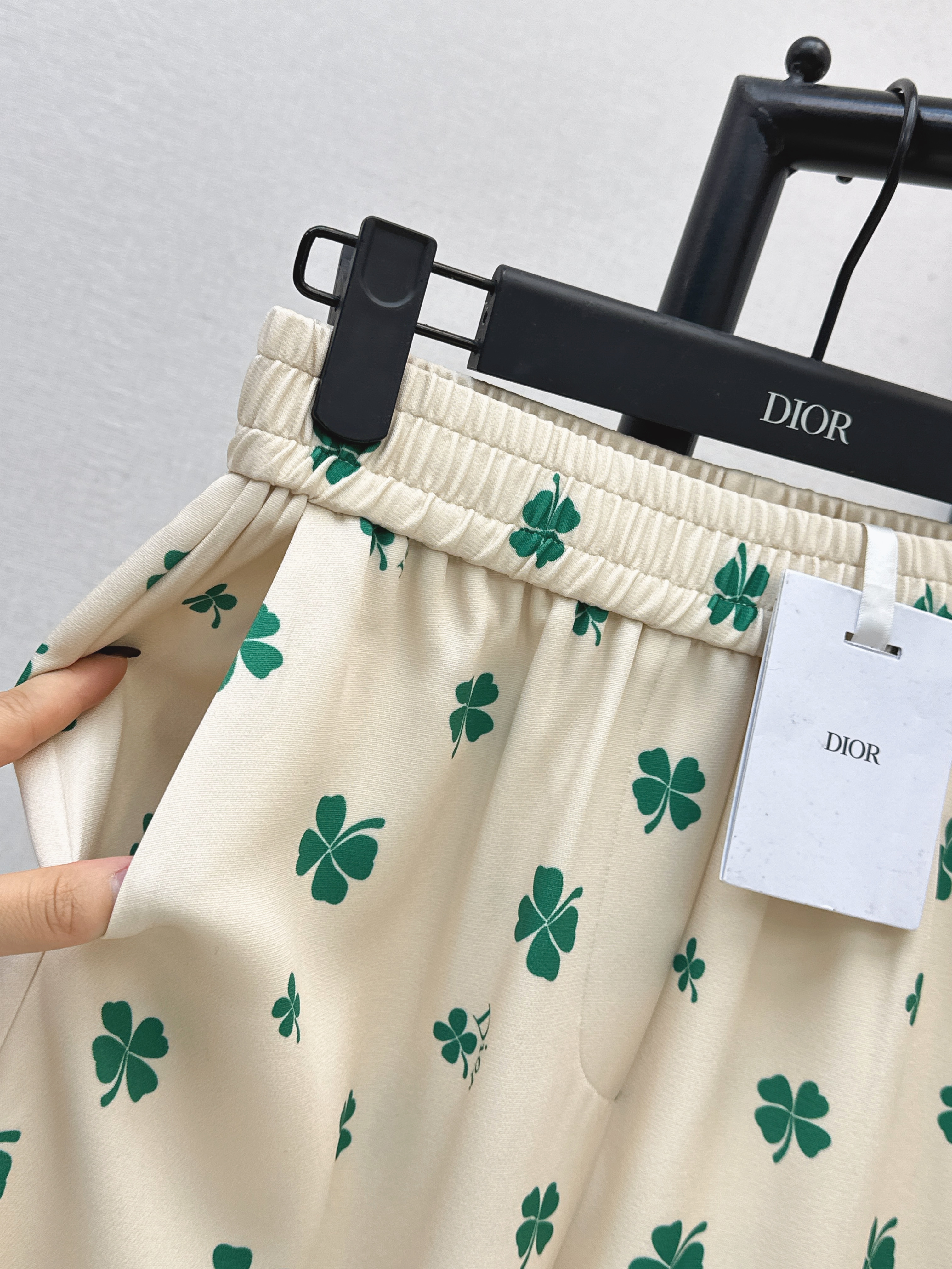 CD 26ss print straight pants