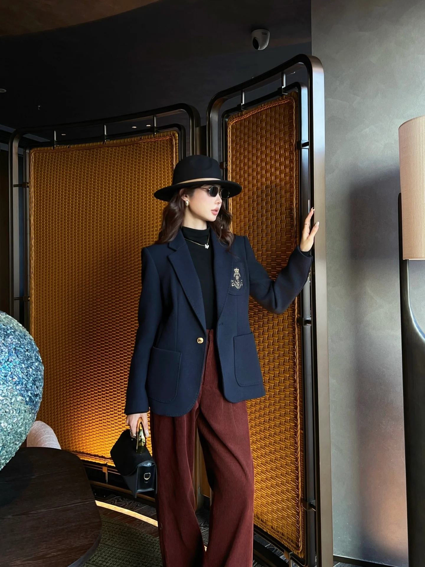 Ralp 25fw preppy look blazer