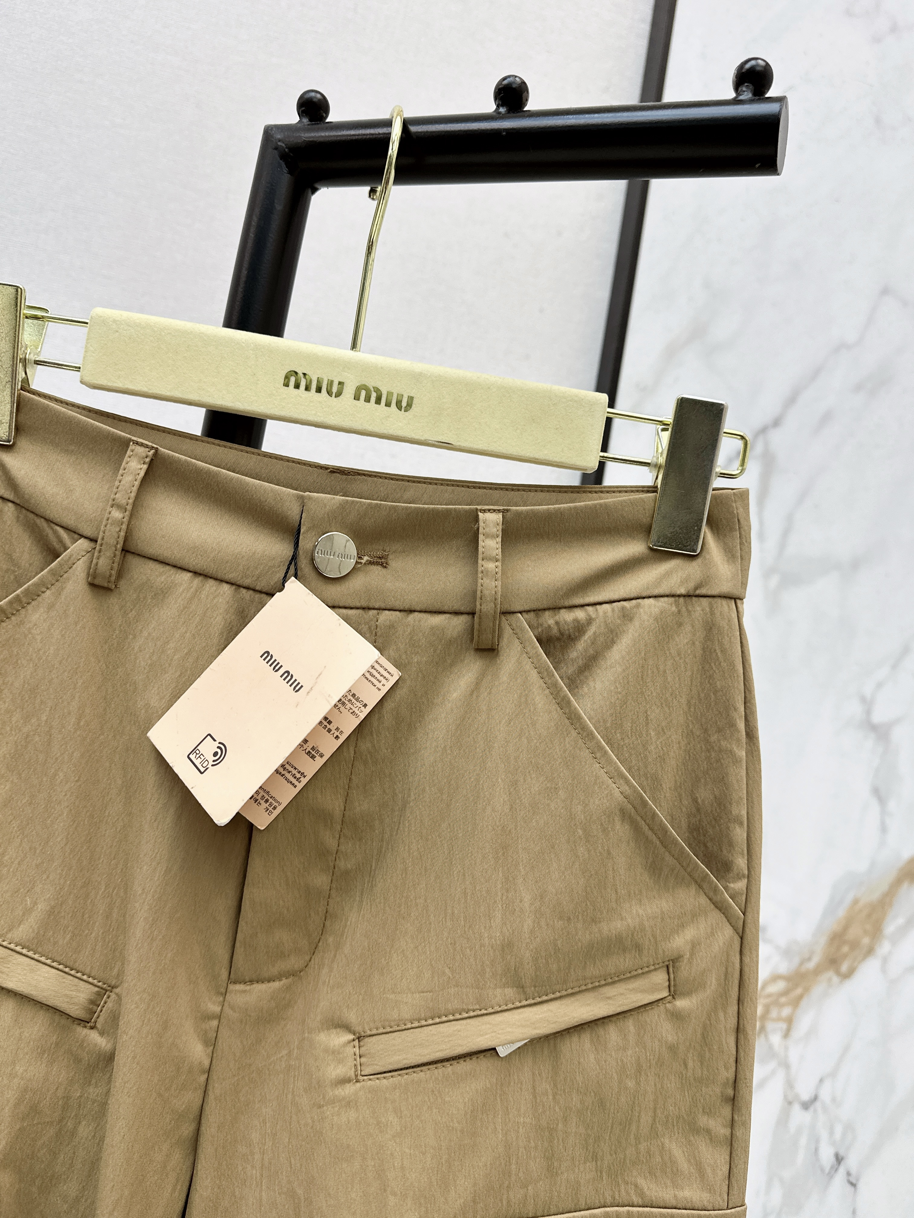 Miu 26ss cargo pants