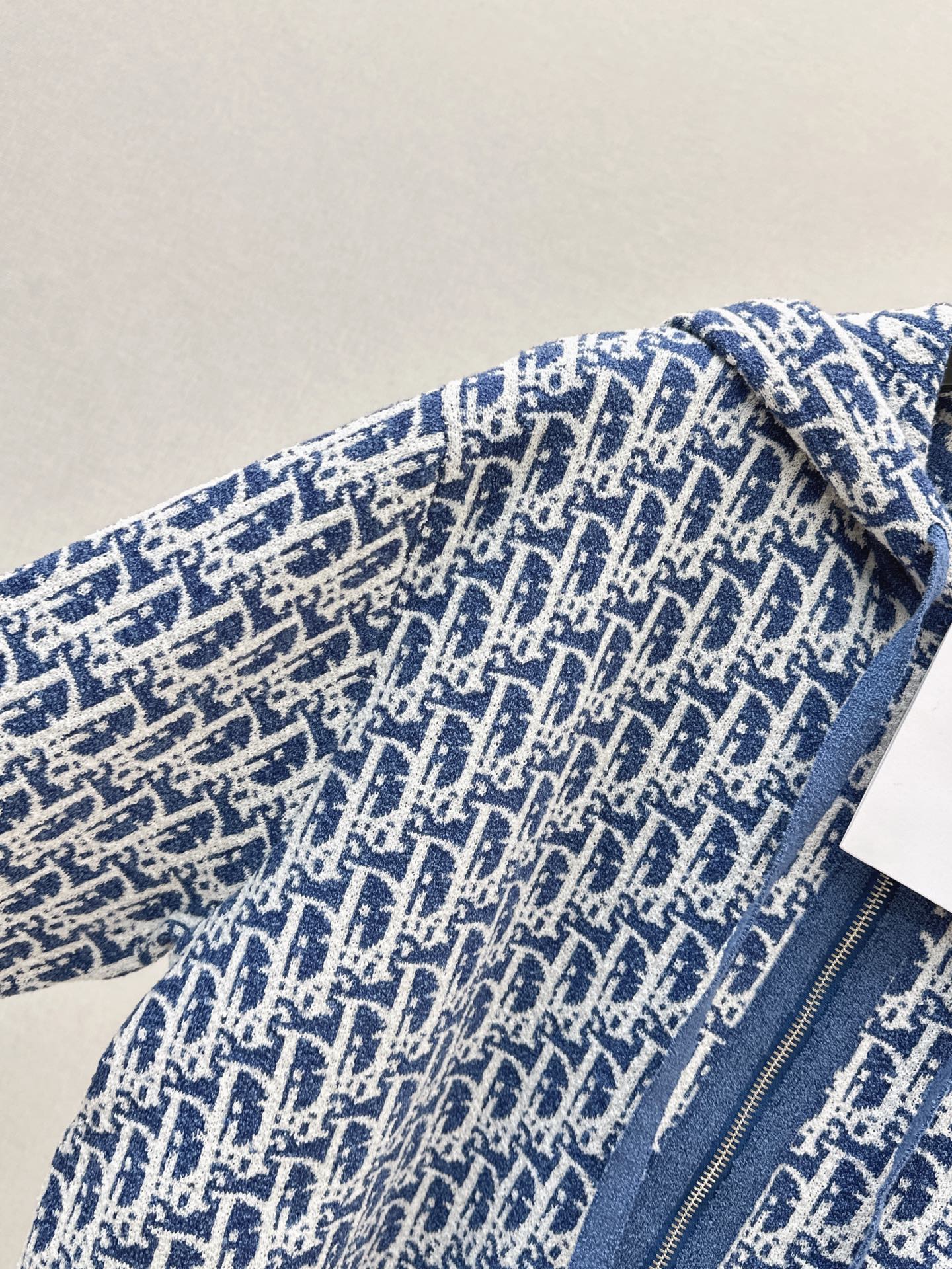 CD 26ss jacquard knit hooded jacket