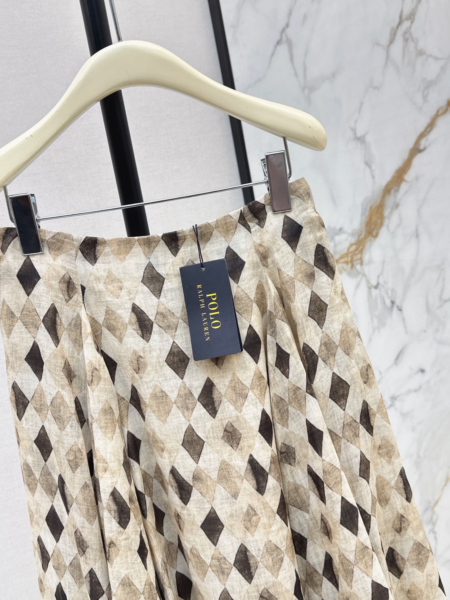 Ralp 26ss check print skirt