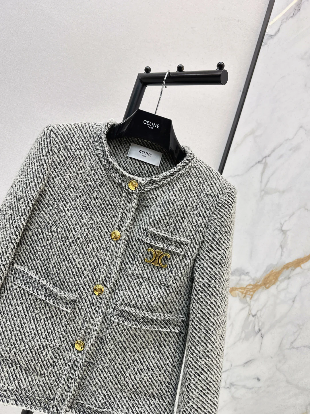 Celi 25fw tweed jacket