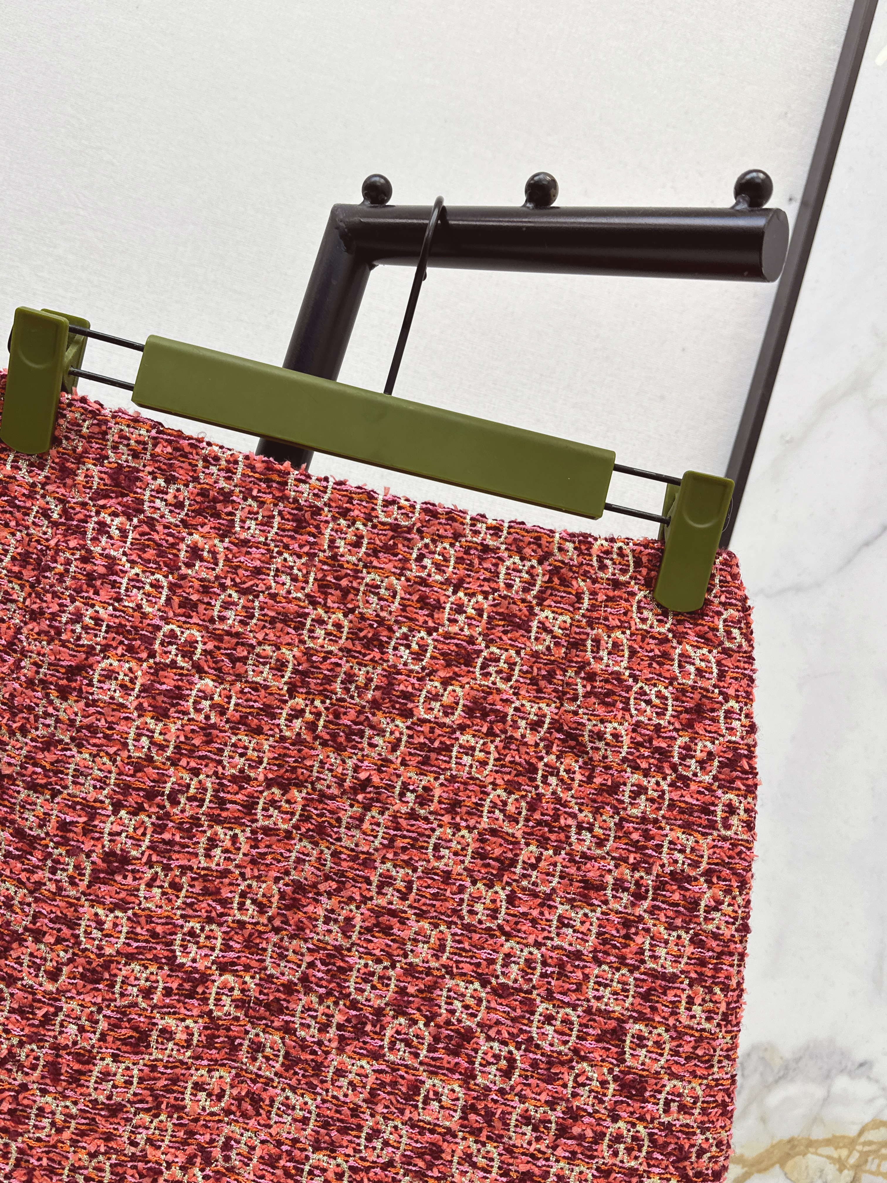 Guc 26ss jacquard skirt