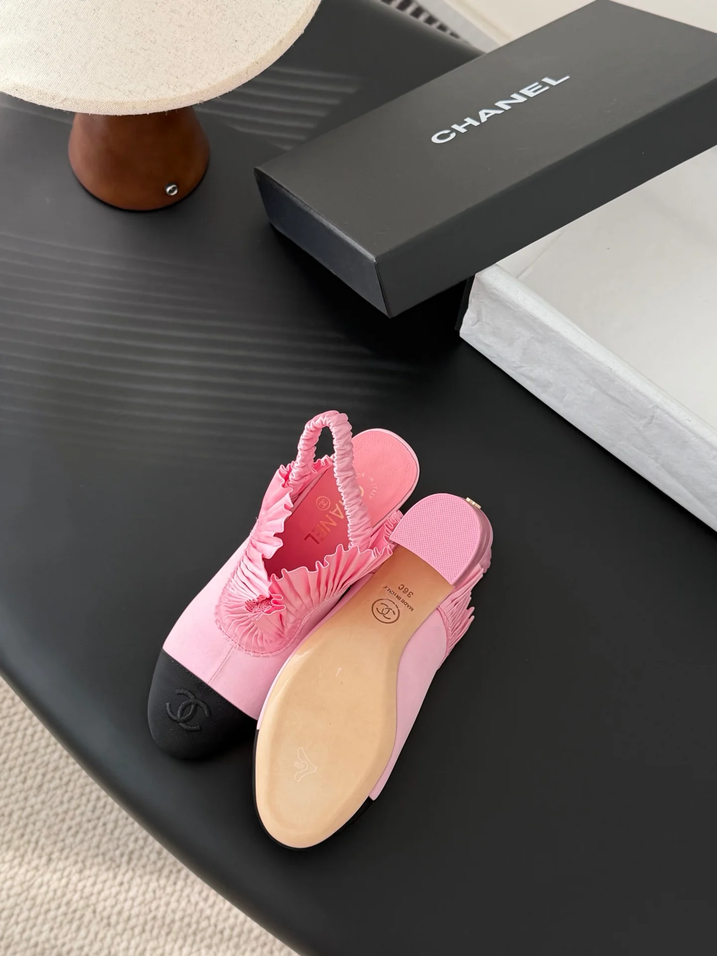 Chan 25fw mary jane chunky heel