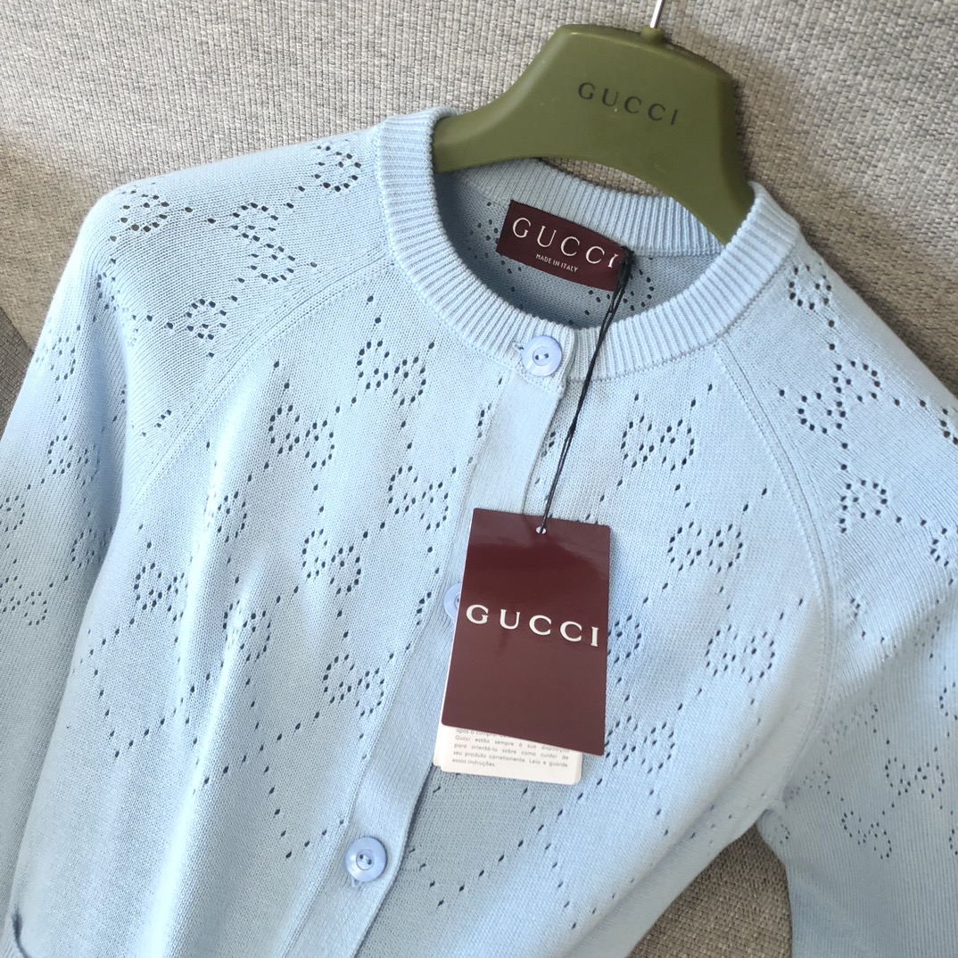 Guc 26ss hollow cardigan