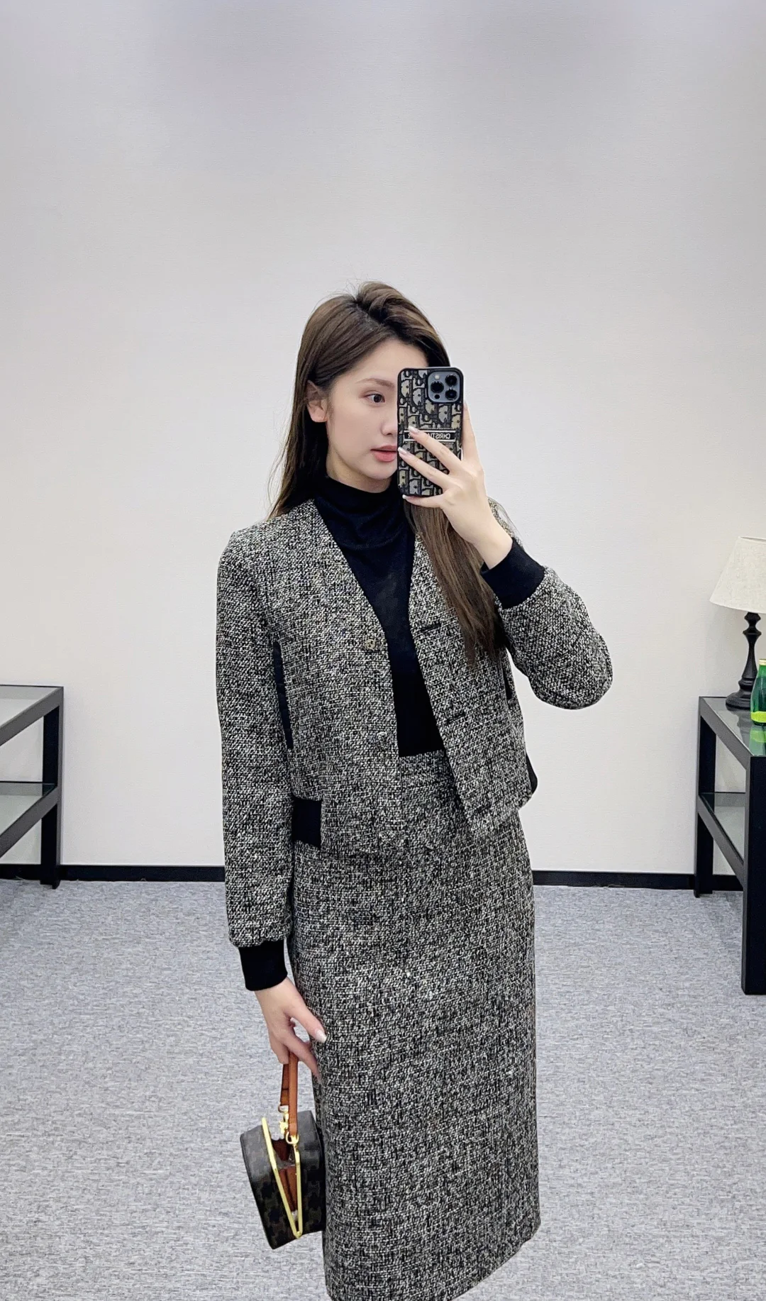 Gucc 26ss woolen skirts